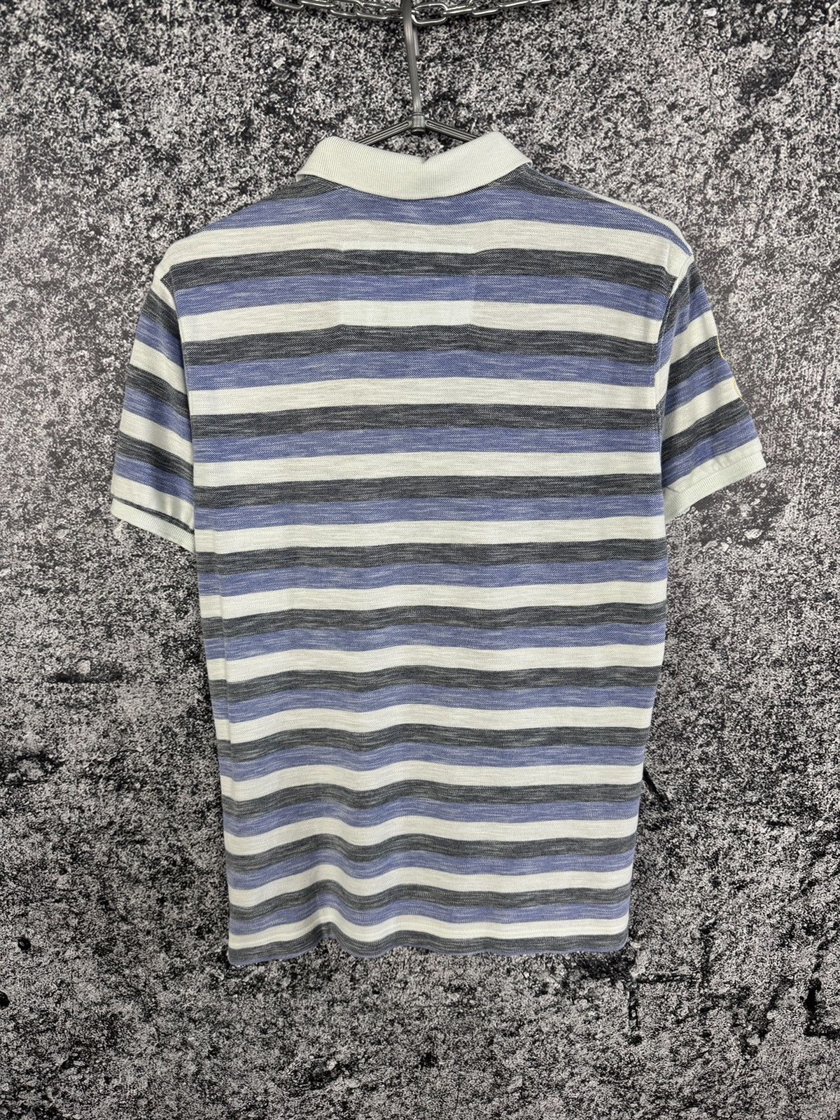 La Martina La Martina Buenos Aires Striped Polo Shirt Slim Fit Size L Size US L / EU 52-54 / 3 - 10 Thumbnail
