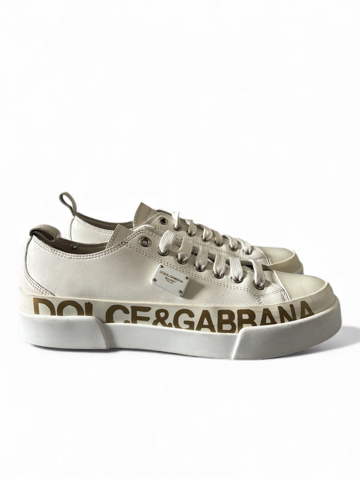 Dolce & Gabbana Dolce Gabbana leather sneakers Size US 7.5 / EU 40-41 - 2 Thumbnail