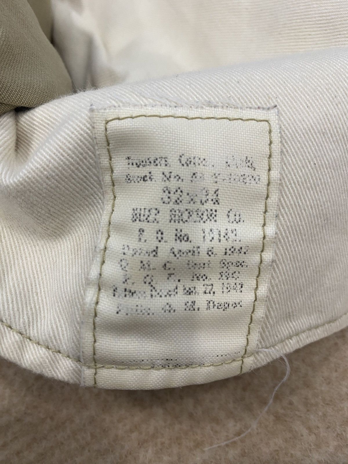 Buzz Rickson's Buzz Ricksons us Army pants Size US 32 / EU 48 - 7 Thumbnail