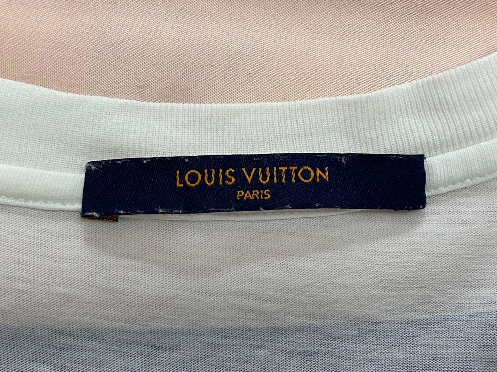 Louis Vuitton Louis Vuitton basic white T-shirt men's L Size US L / EU 52-54 / 3 - 3 Thumbnail