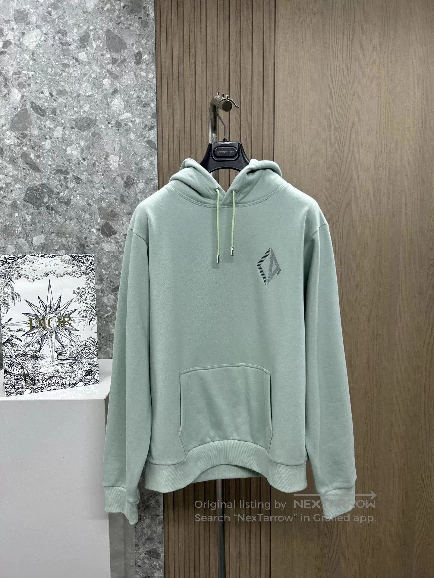 Dior Dior 24AW CD Embroidery Sweatshirt. Size US XL / EU 56 / 4 - 1 Thumbnail