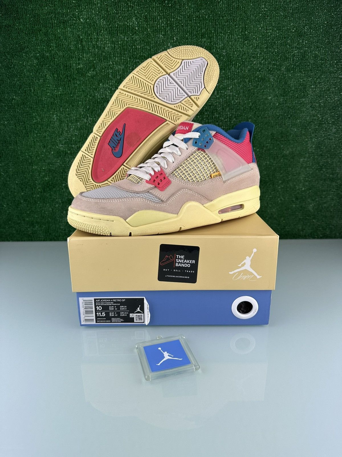 Jordan Brand Jordan 4 Retro x Union LA Mid Guava Ice size 10 Size US 10 / EU 43 - 1 Thumbnail