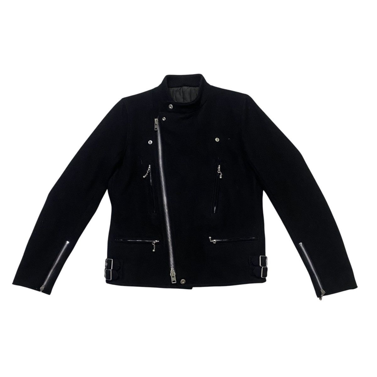 Designer × Japanese Brand Rope J consection motocyle wool jacket Size US M / EU 48-50 / 2 - 8 Thumbnail