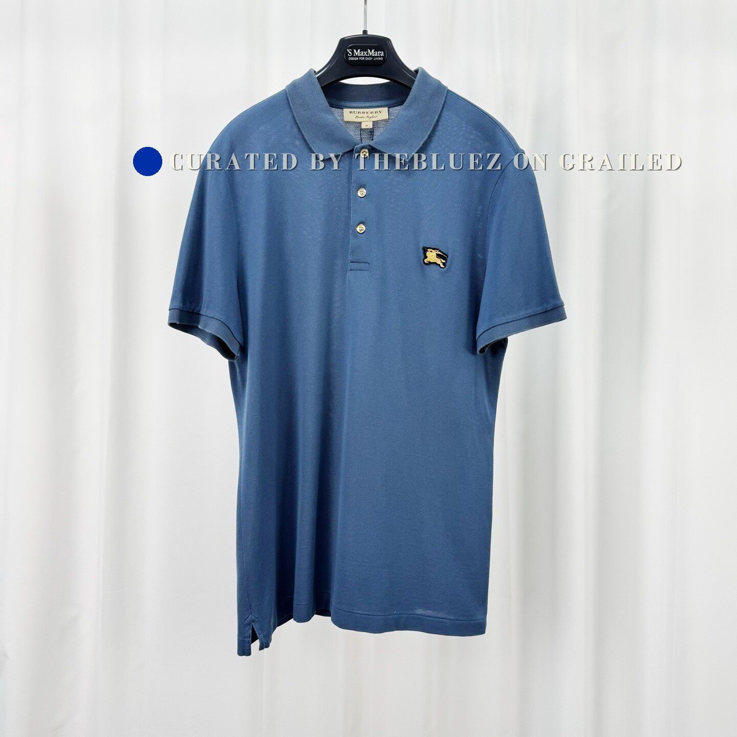 Burberry Burberry Metal Horse Logo Polo Shirt Size US M / EU 48-50 / 2 - 1 Thumbnail