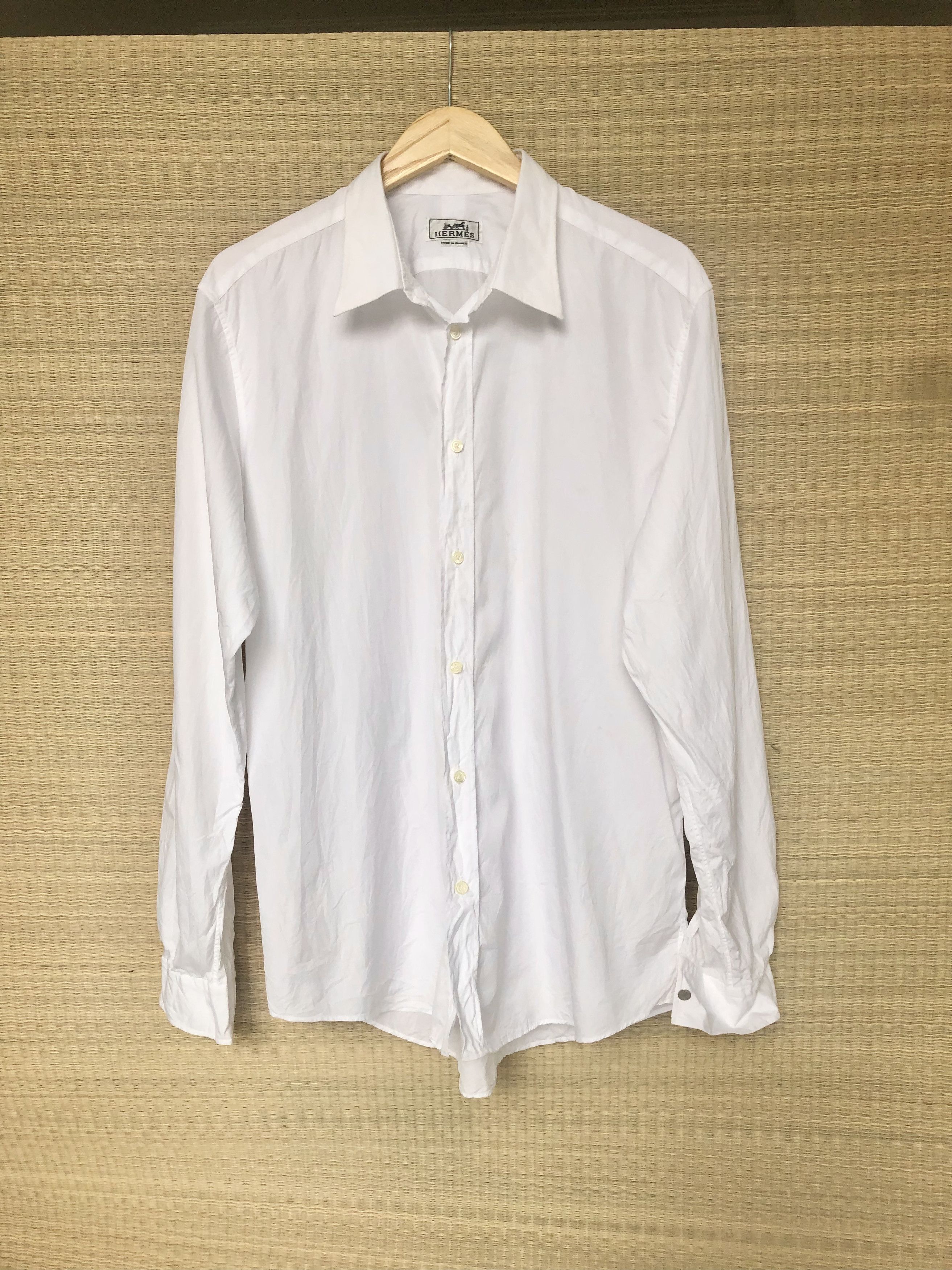 Hermes white shirt Size US S / EU 44-46 / 1 - 1 Thumbnail