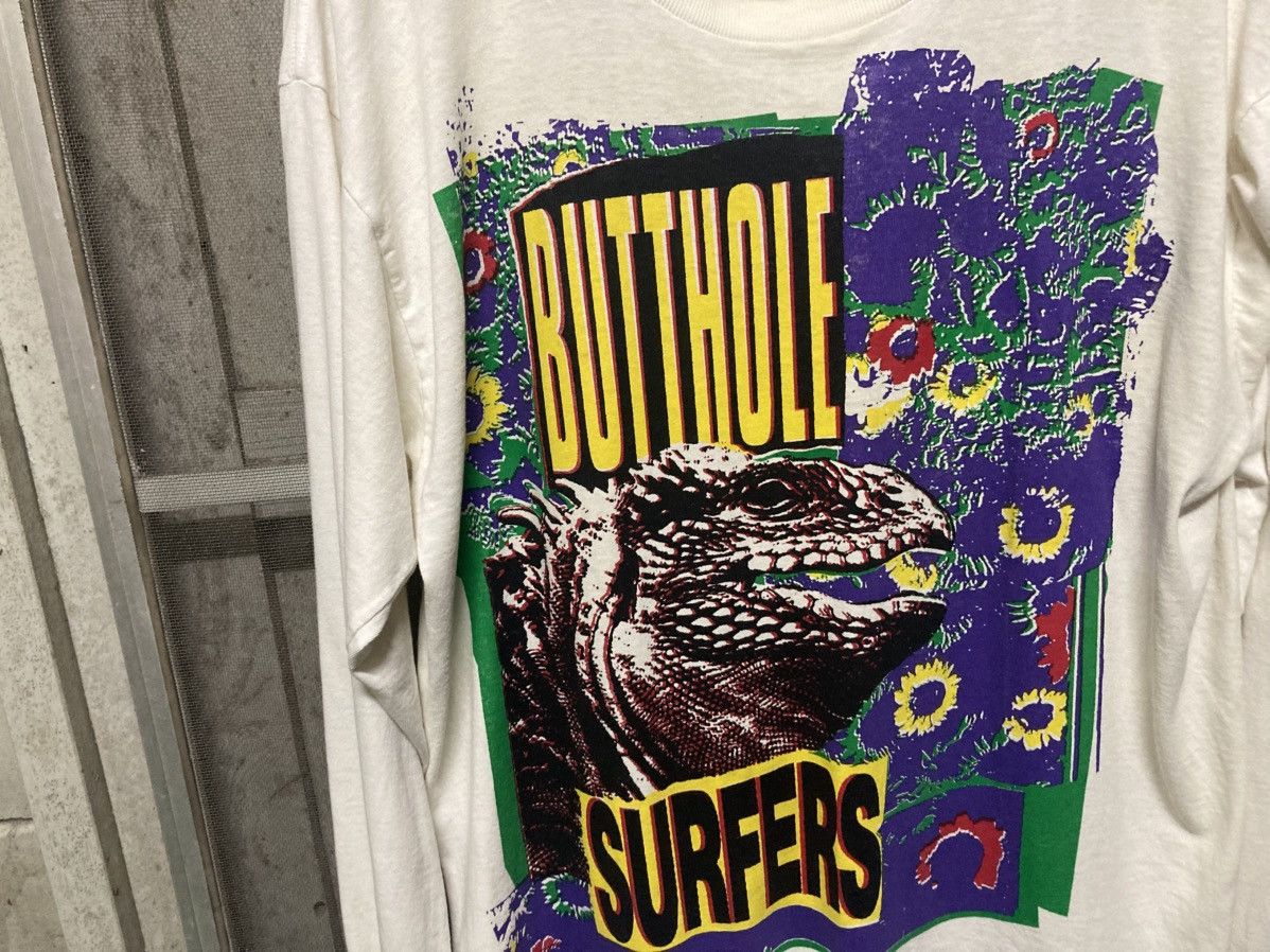 Other Vintage Tshirt Band Tee Long Sleeve 90s Size US XL / EU 56 / 4 - 2 Thumbnail