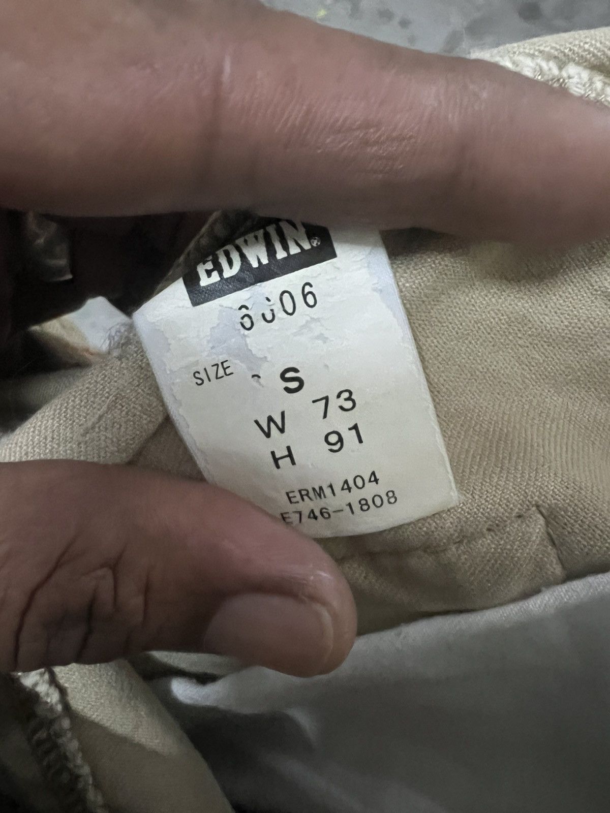 Designer × Edwin FLARED🔥EDWIN BUSH PANT COTON PANT Size US 29 - 8 Thumbnail