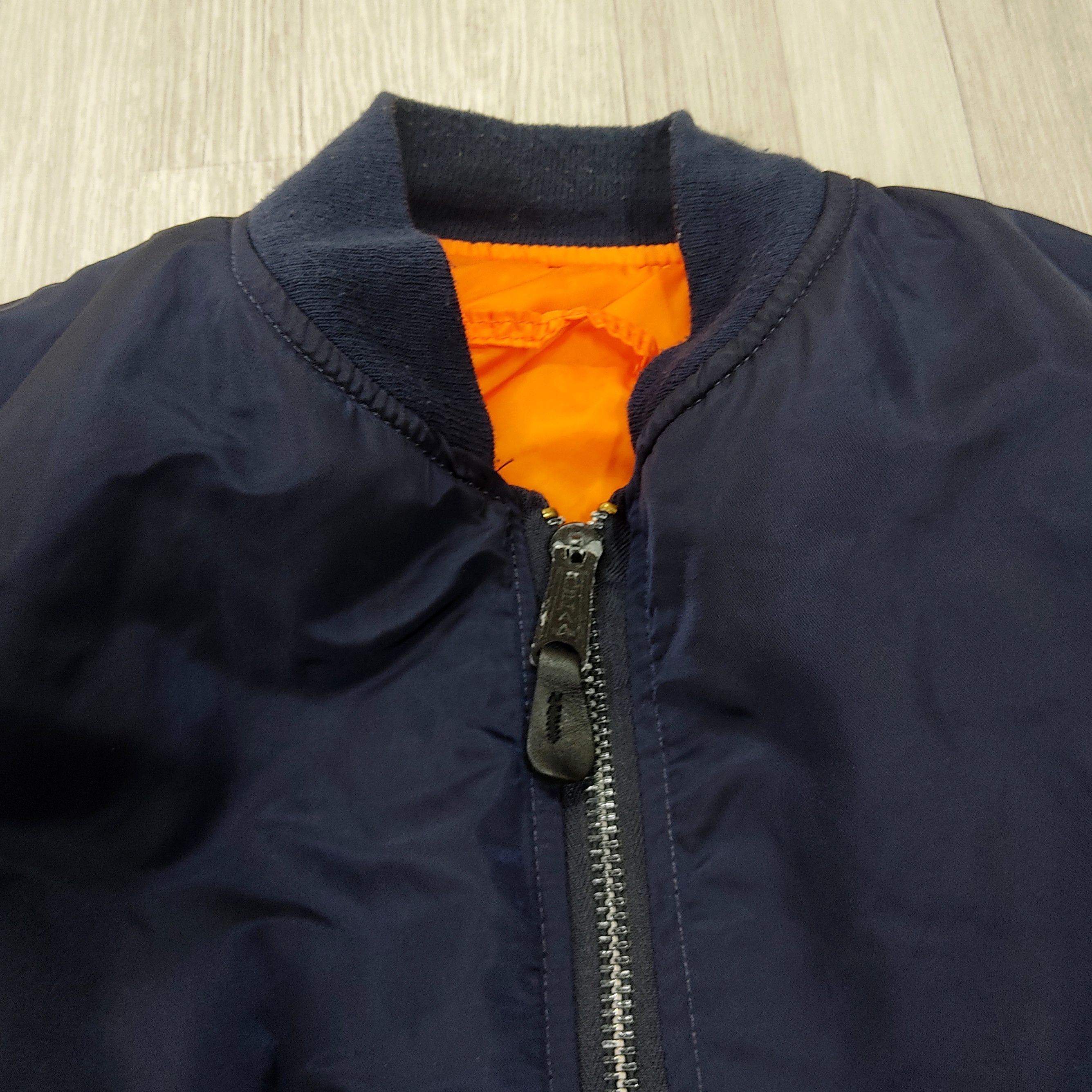 Alpha Industries Vintage 90s ALPHA INDUSTRIES MA-1 Bomber Jacket Size US XL / EU 56 / 4 - 7 Thumbnail