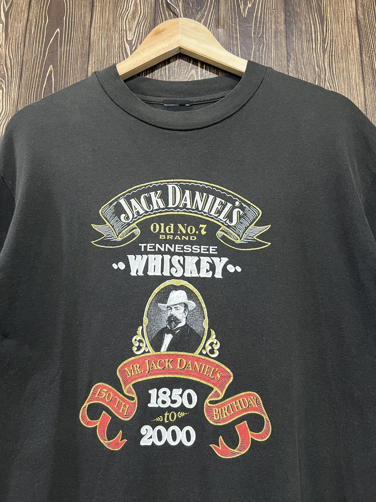 Vintage Vintage Jack Daniel’s Whiskey Promo Tshirt Size US L / EU 52-54 / 3 - 2 Thumbnail