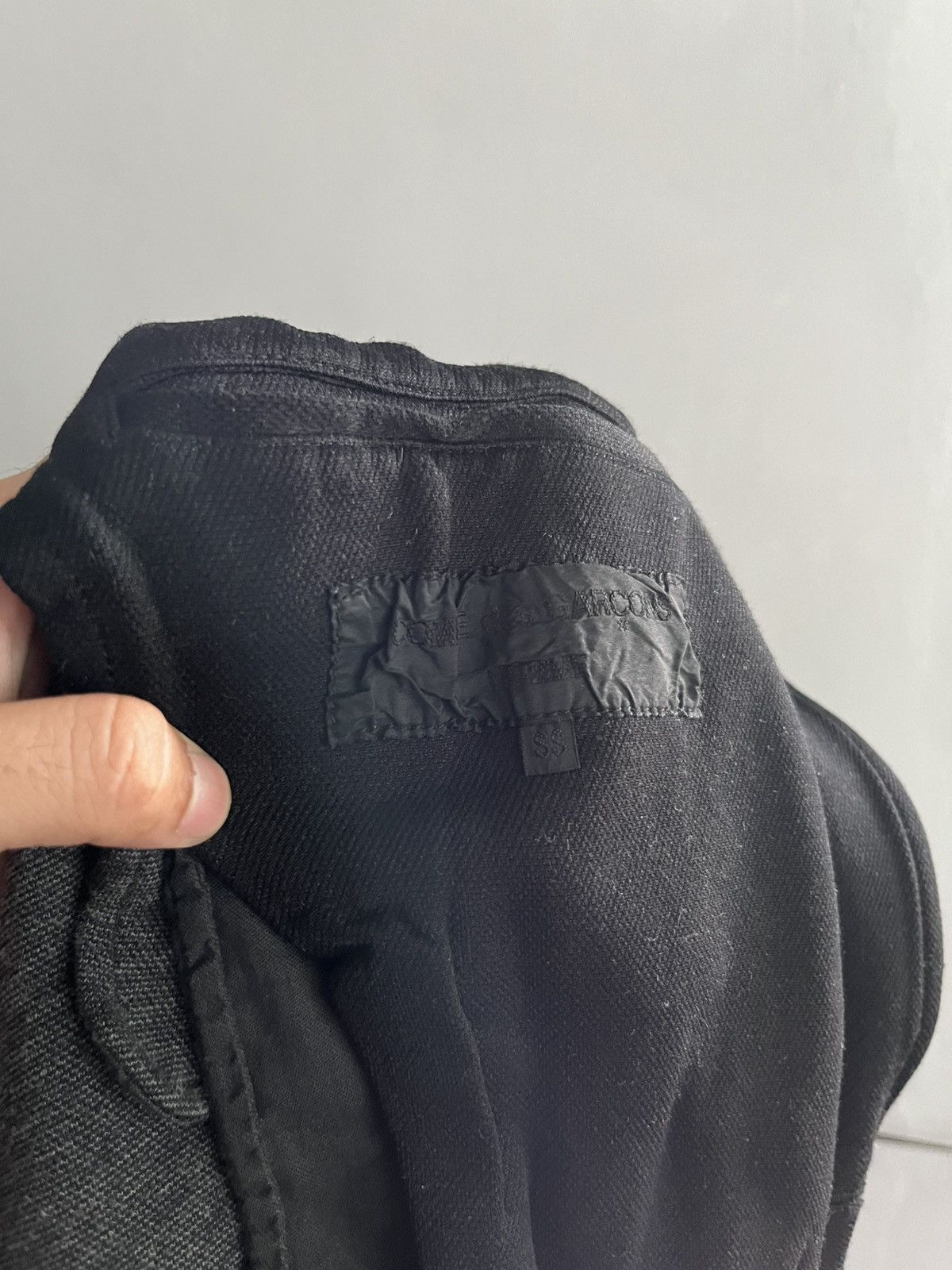 Comme des Garcons Homme 2008 Comme Des Garcons Homme Product Dyed Poly Shrink Jacket Size US S / EU 44-46 / 1 - 6 Thumbnail