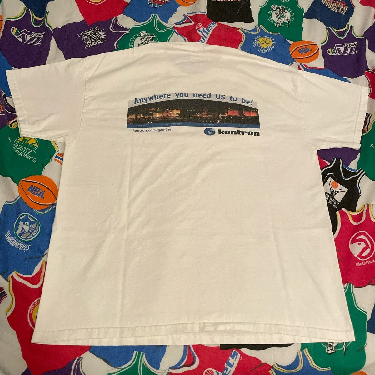 Apple × Vintage Vintage 2000s Kontron Las Vegas Tech Technology Company Tee Size US XL / EU 56 / 4 - 1 Thumbnail