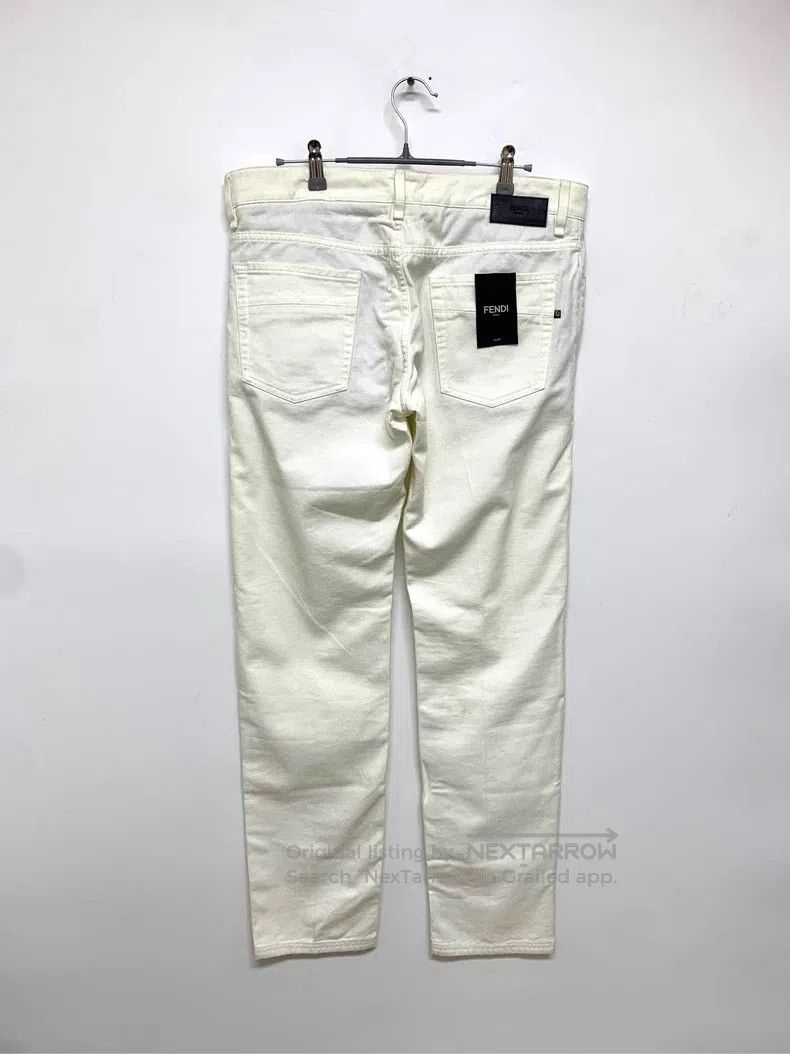 Fendi Fendi Pure White Long Pants Size US 34 / EU 50 - 2 Thumbnail