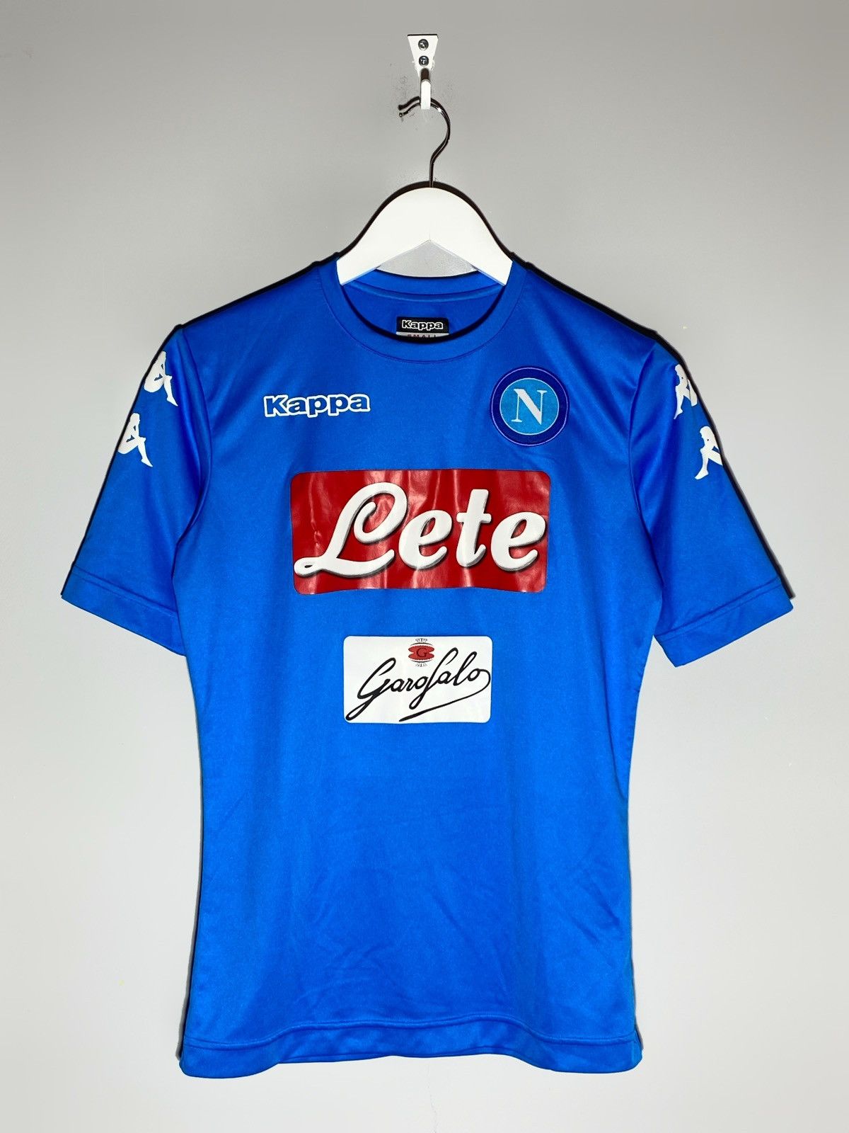 Kappa Kappa Napoli 2016/17 Home Football Shirt Soccer Jersey Size US XS / EU 42 / 0 - 1 Thumbnail