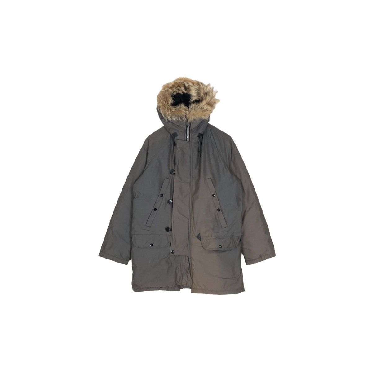 I. Spiewak And Sons Vintage 90s Golden Fleece By Spiewak M-65 Hooded Furs Jacket Size US M / EU 48-50 / 2 - 2 Thumbnail