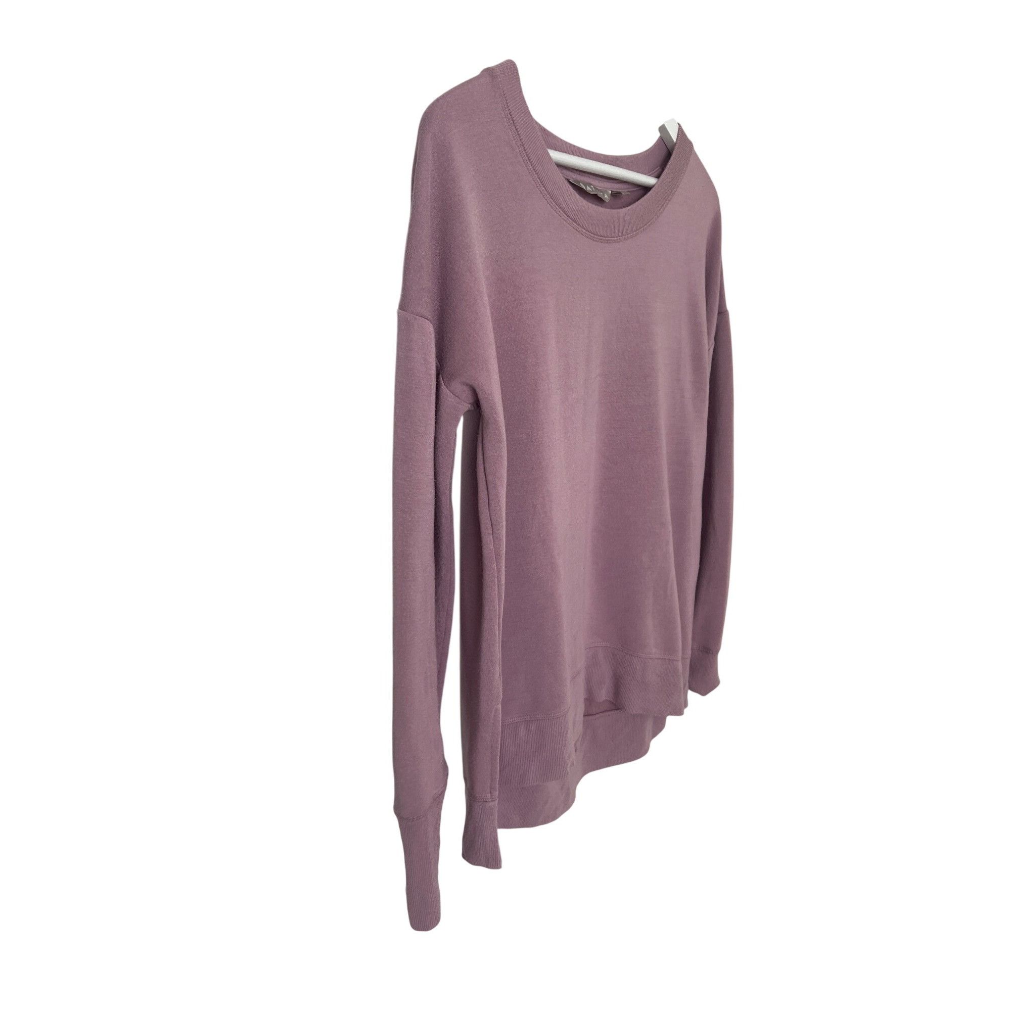 Athleta Athleta Oversized Pink Purple Sweatshirt Size XS / US 0-2 / IT 36-38 - 3 Thumbnail