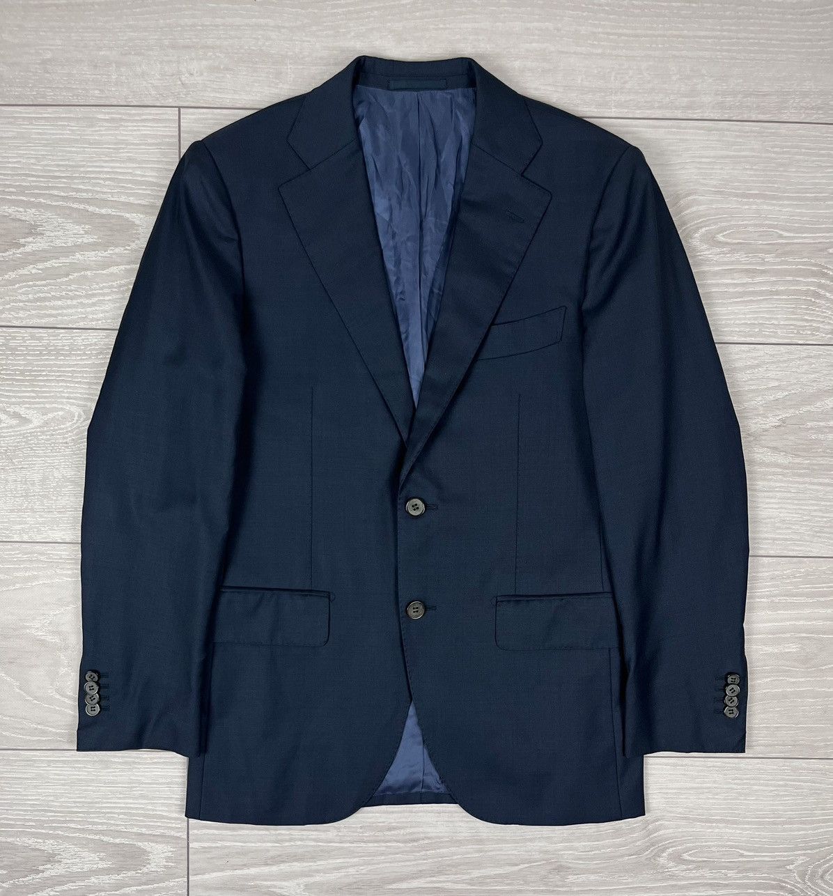 Suitsupply Suitsupply Vitale Barberis Lazio Blue Blazer Jacket Size 44R - 1 Thumbnail