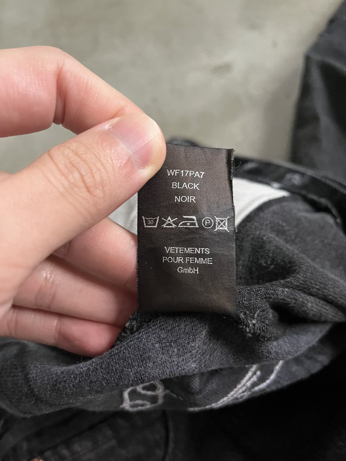 Vetements Vetements TFD Total Fucking Darkness FW17 Jeans Size US 30 / EU 46 - 8 Thumbnail