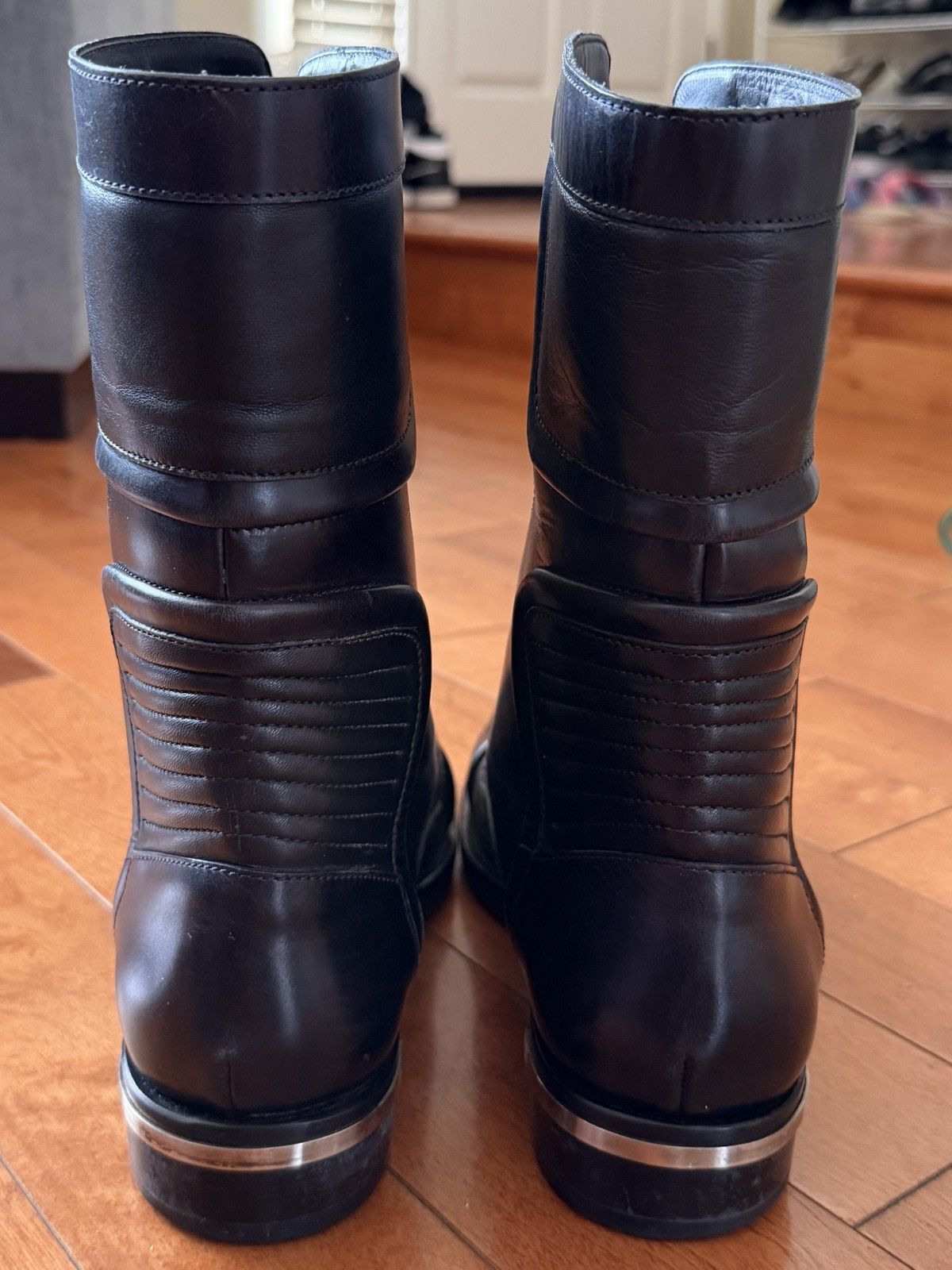 Hugo Boss Hugo Boss Combat Boots Size US 8 / EU 41 - 4 Thumbnail