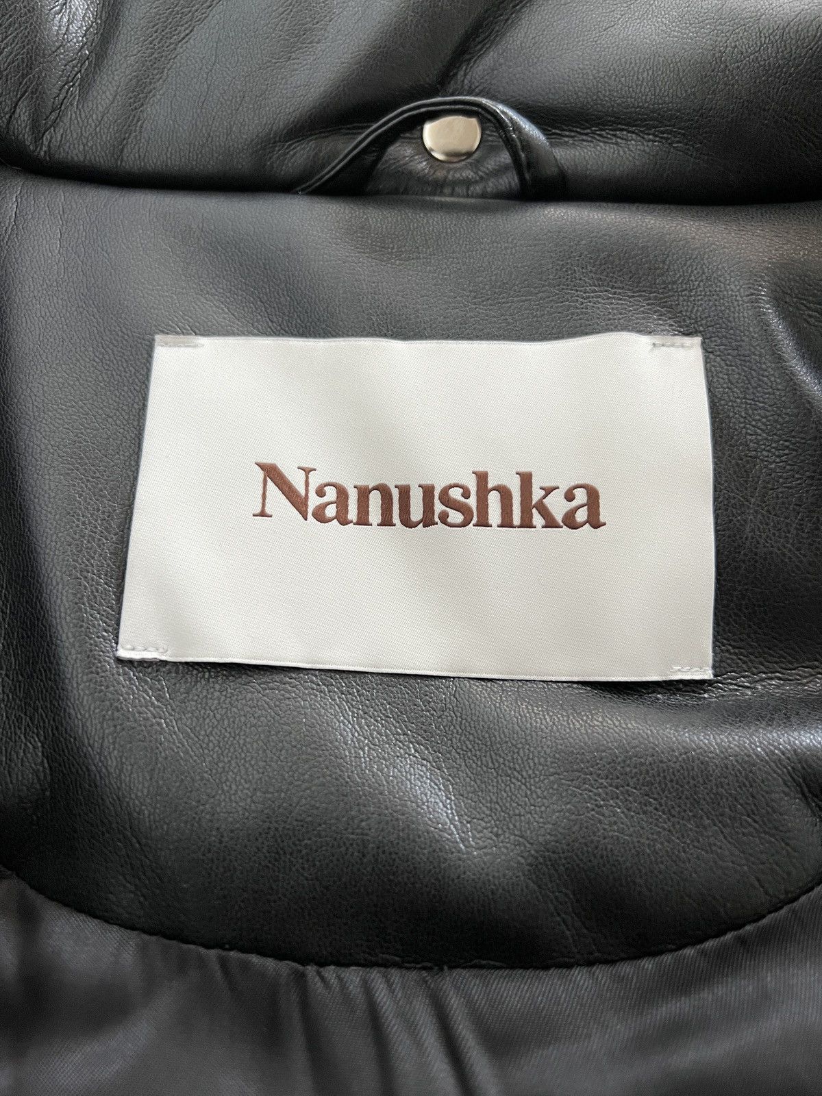 Nanushka Nanushka Oversized Rounded Bomber Jacket Size US XL / EU 56 / 4 - 6 Thumbnail
