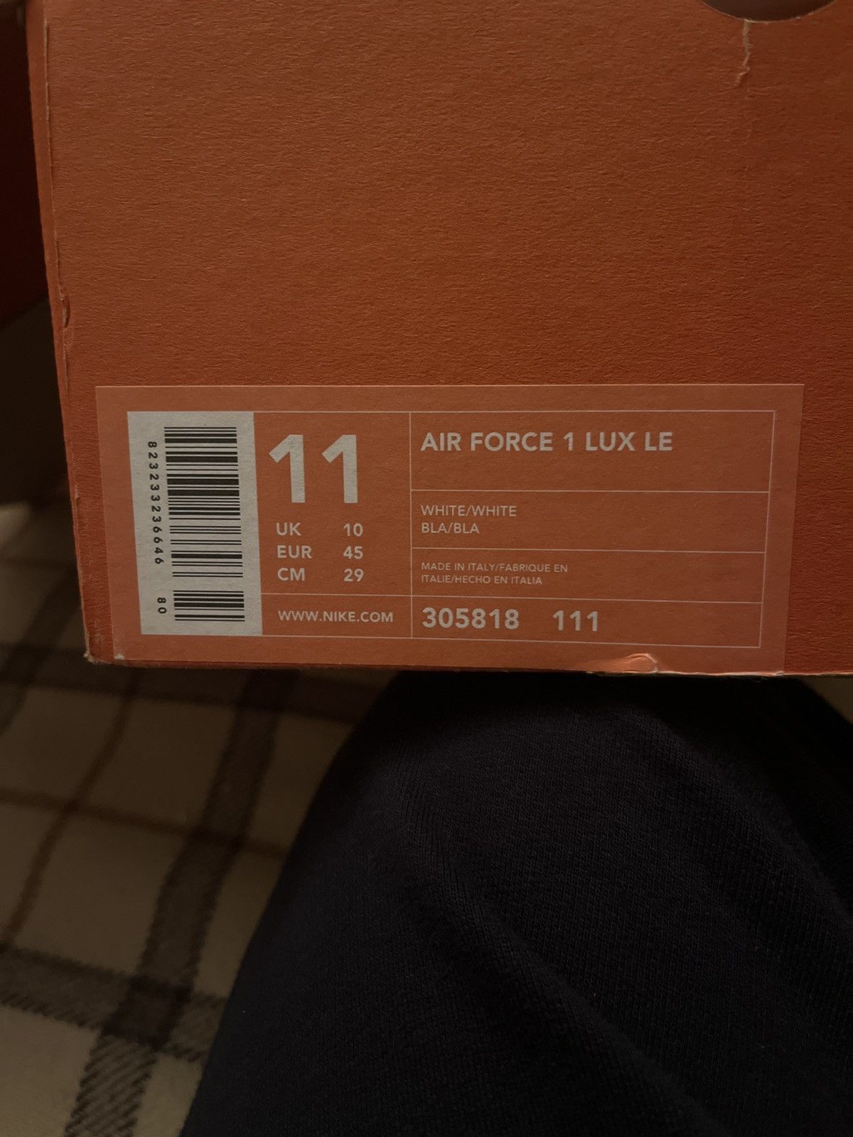Nike Nike Air Force one Lux Size US 11 / EU 44 - 6 Thumbnail