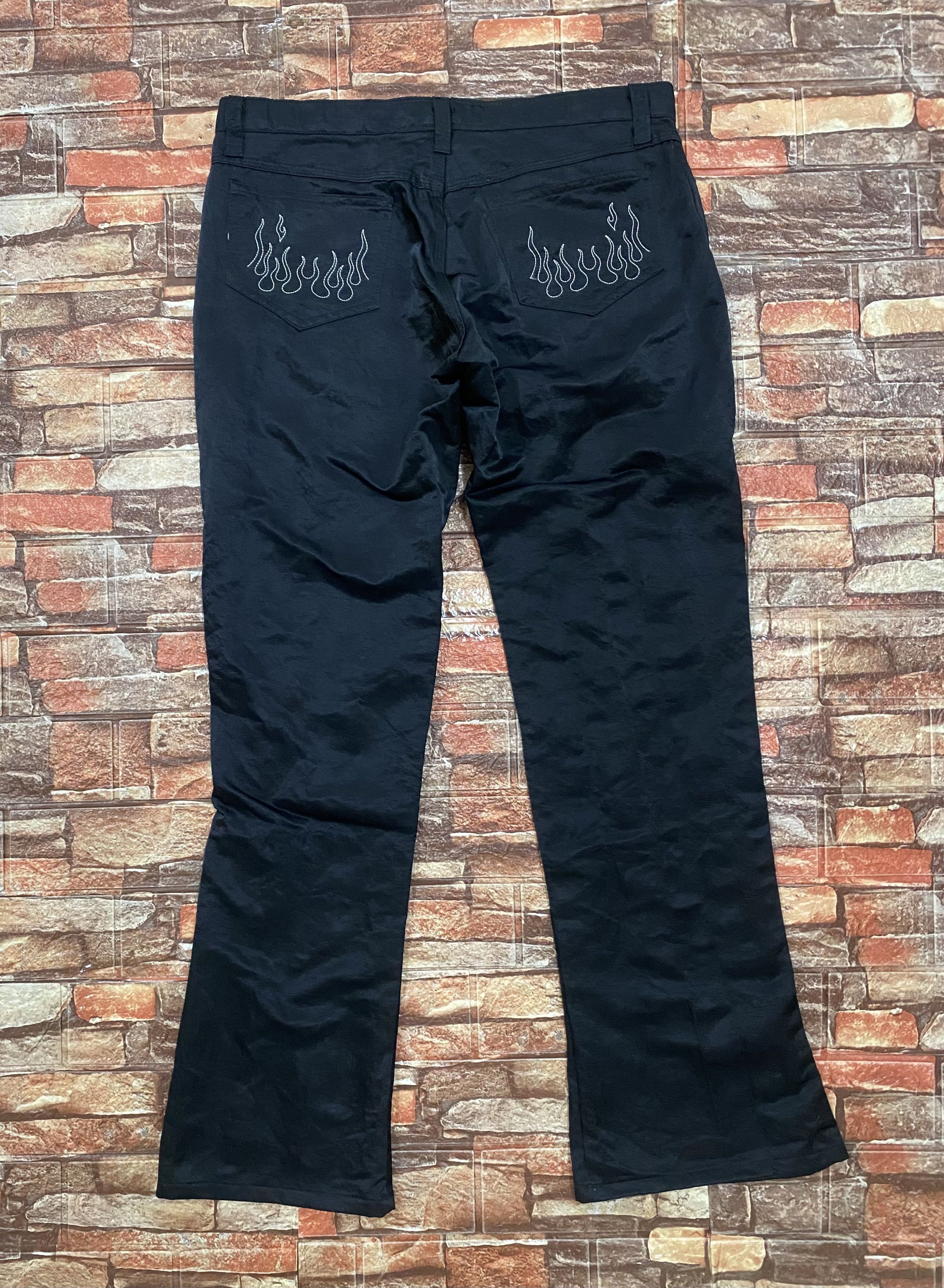 Other Porn Star Flame Pants Size 32" / US 10 / IT 46 - 1 Thumbnail