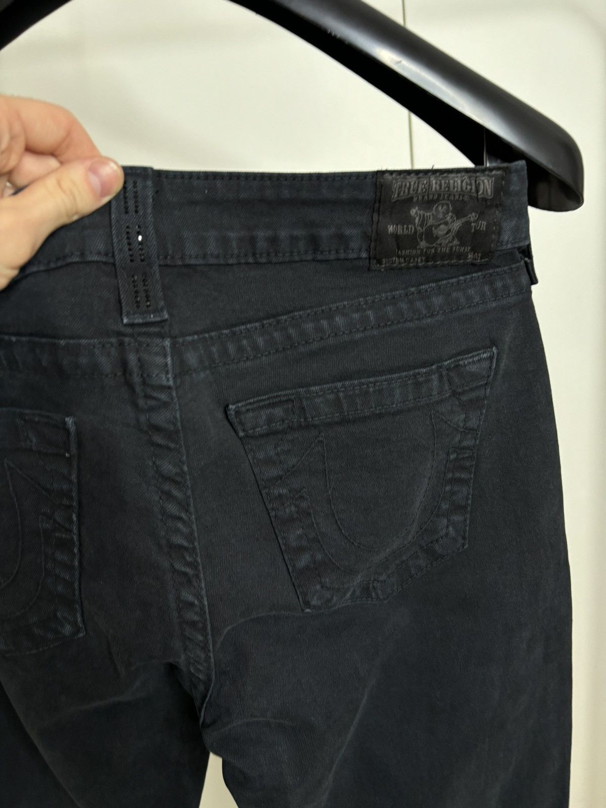 True Religion TRUE RELIGION STRAIGHT BARBWIRE STITCH JEANS 29 Size 29" - 1 Thumbnail