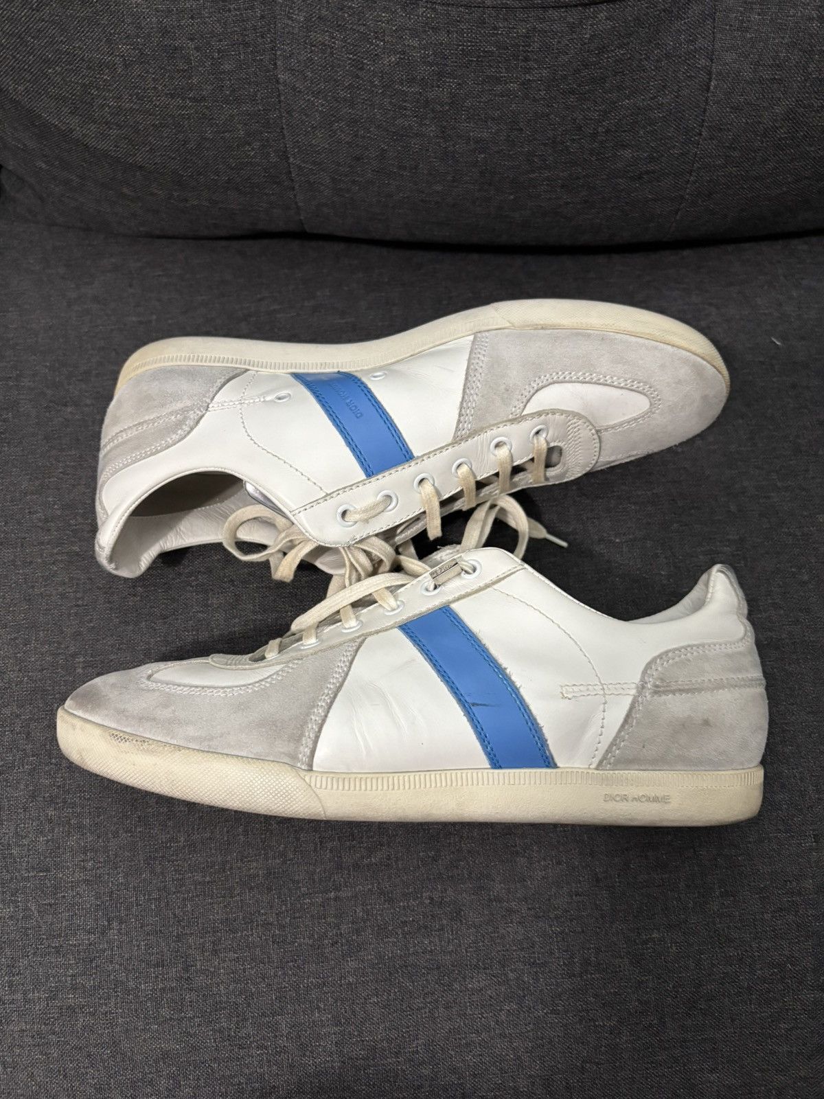 Dior × Hedi Slimane Dior Homme AW04 “VOTC” Zip Up High Top Boxing