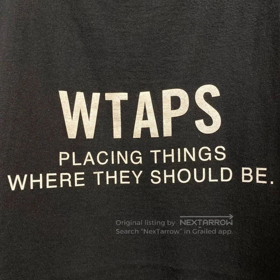 Wtaps Wtaps 14SS Standard Design Logo Short Sleeve Tee. Size US M / EU 48-50 / 2 - 3 Thumbnail