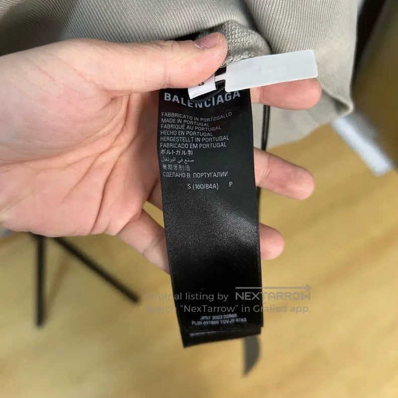 Balenciaga Balenciaga Front and Back Embroidered Logo Crewneck Sweate Size US S / EU 44-46 / 1 - 4 Thumbnail