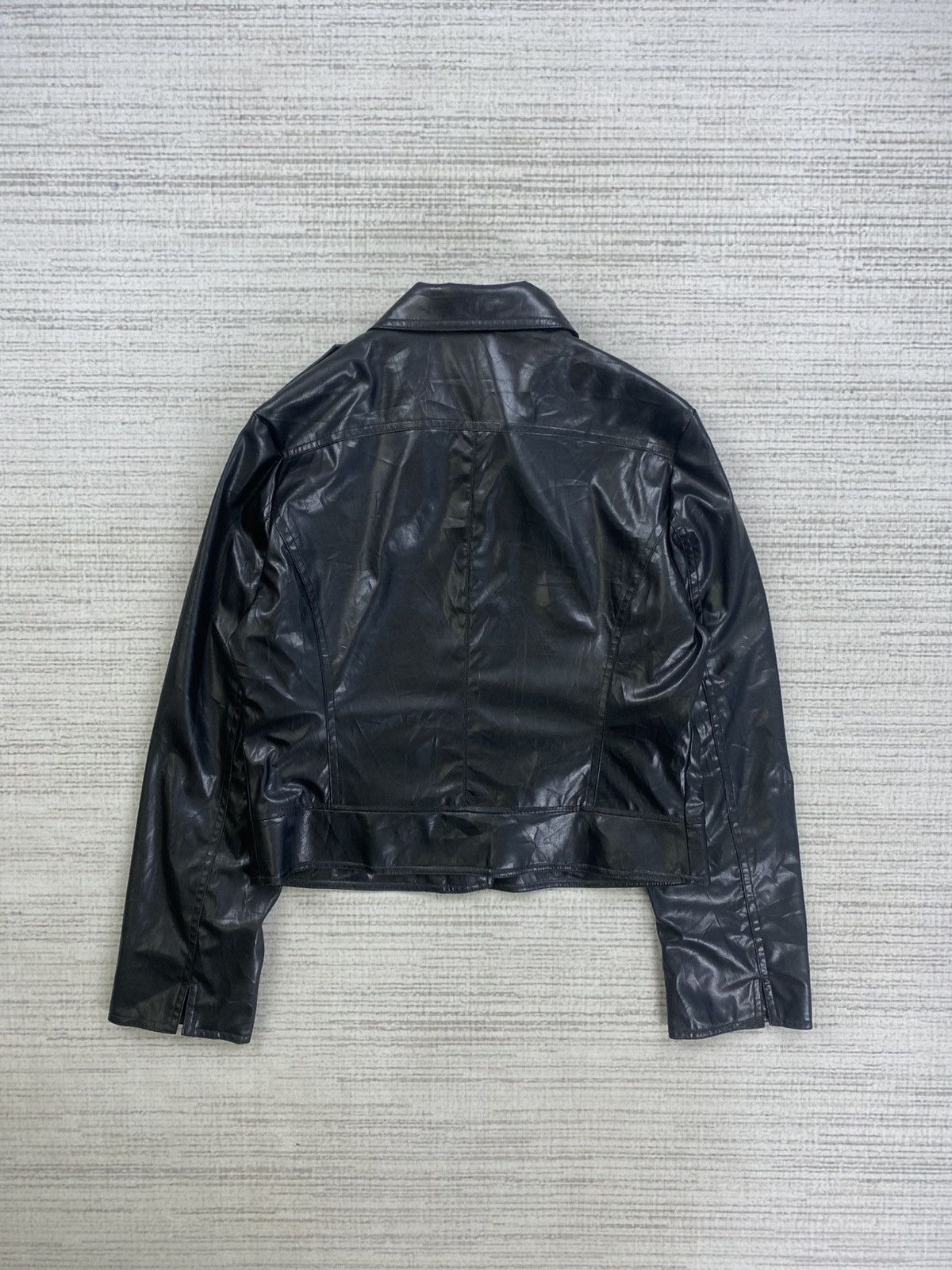 If Six Was Nine Vintage Koos Van Den Akker Double Collar Biker Jacket Size US M / EU 48-50 / 2 - 2 Thumbnail