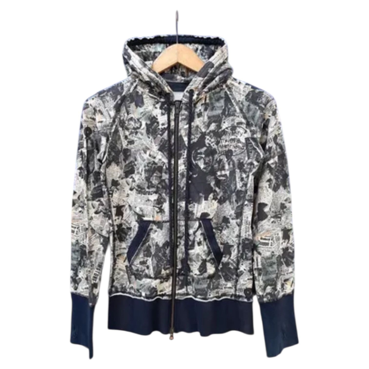 Japanese Brand 2000s Glad News Hysteric If Six Poem Print Zip y2k Lgb Size US S / EU 44-46 / 1 - 1 Thumbnail