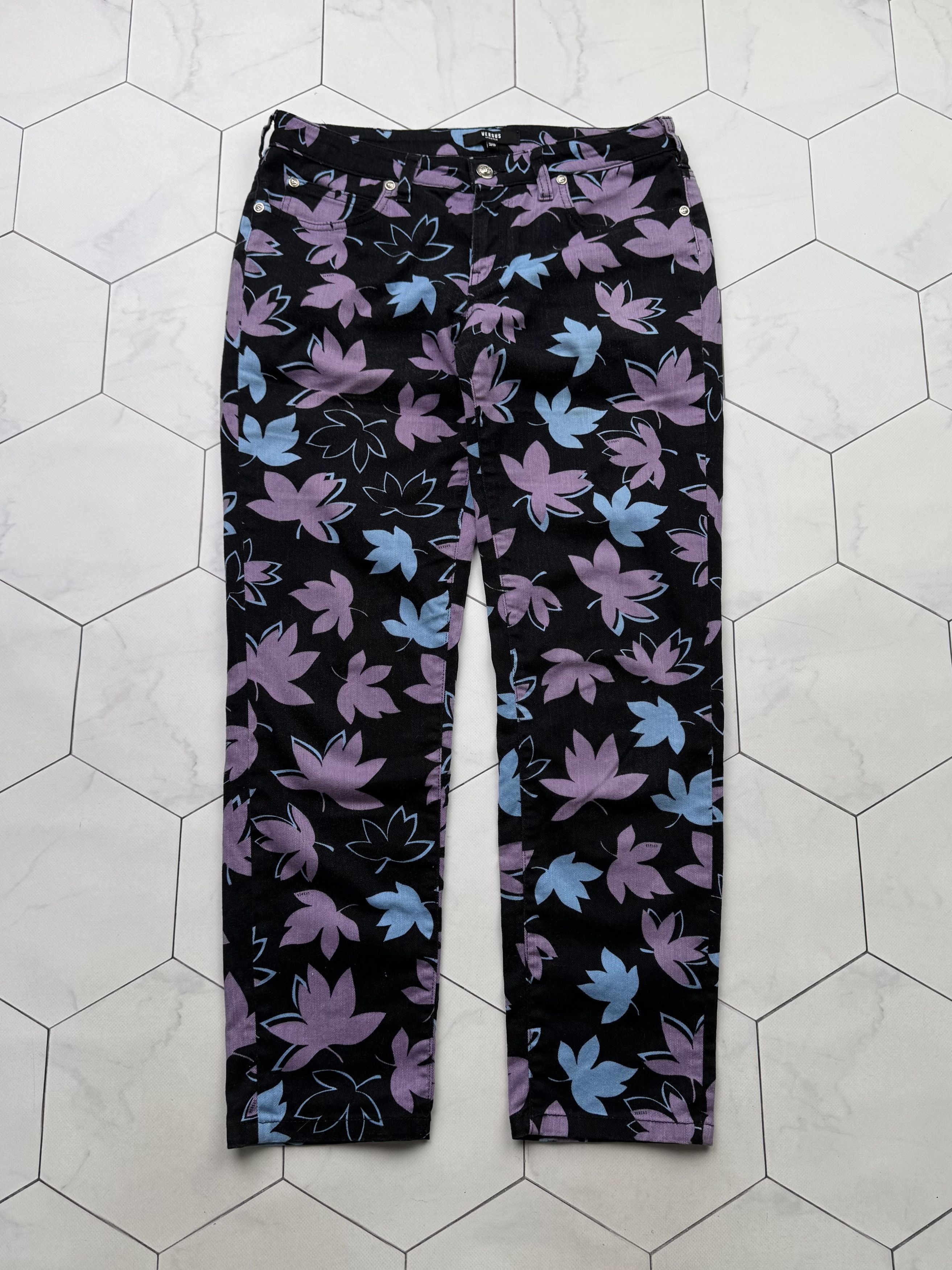 Versus Versace Versus Versace Printed Jeans (B23) Size 29" - 1 Thumbnail