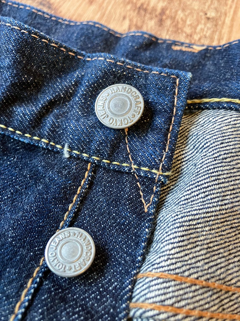Japanese Brand TOKYO JEANS TJ-1 W30 x L33 Deer Skin Back Pocket Size US 30 / EU 46 - 7 Thumbnail
