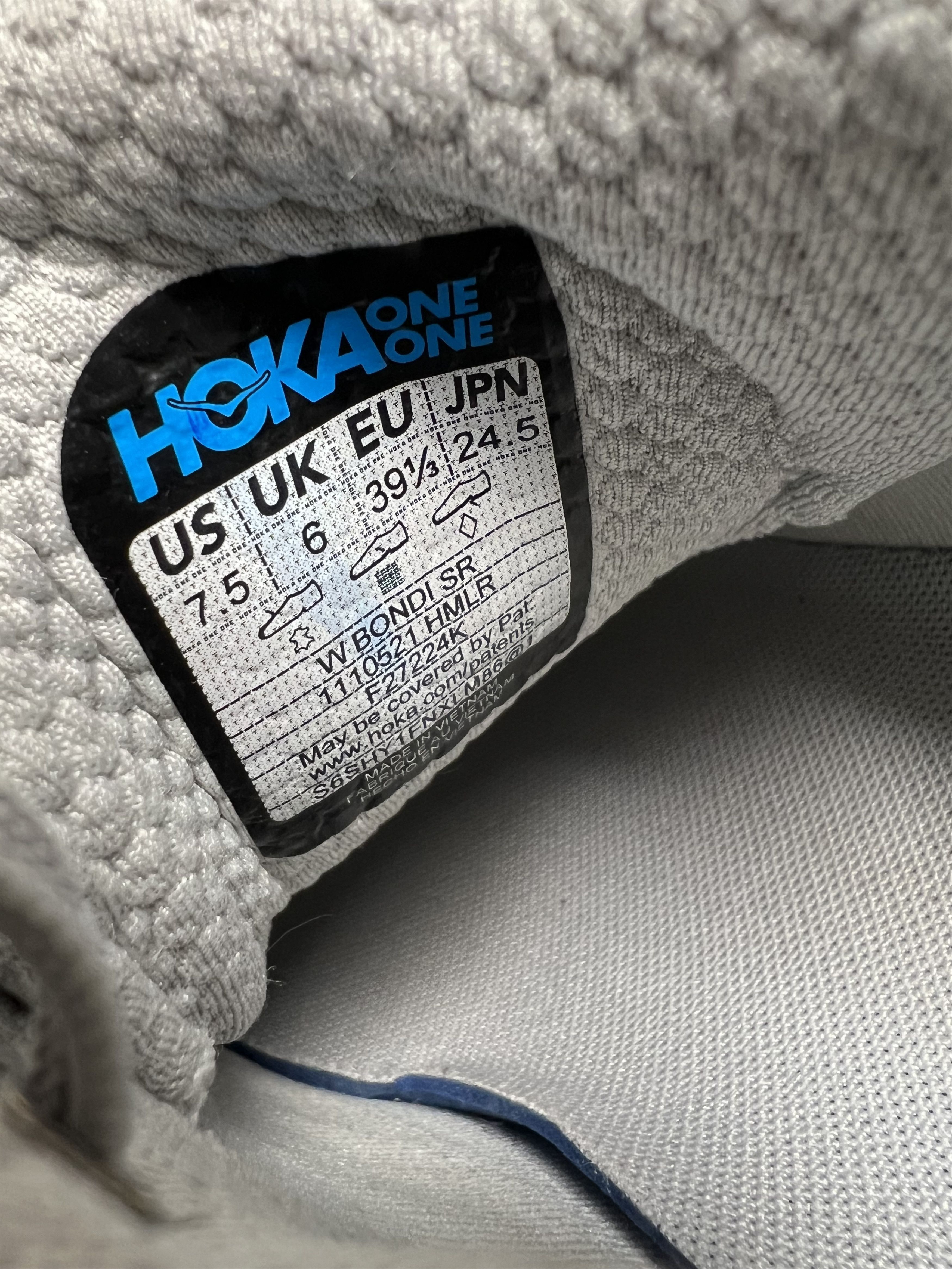 Hoka Hoka Bondi SR Running Shoes Walking Gym Training Size US 7.5 / IT 37.5 - 8 Thumbnail