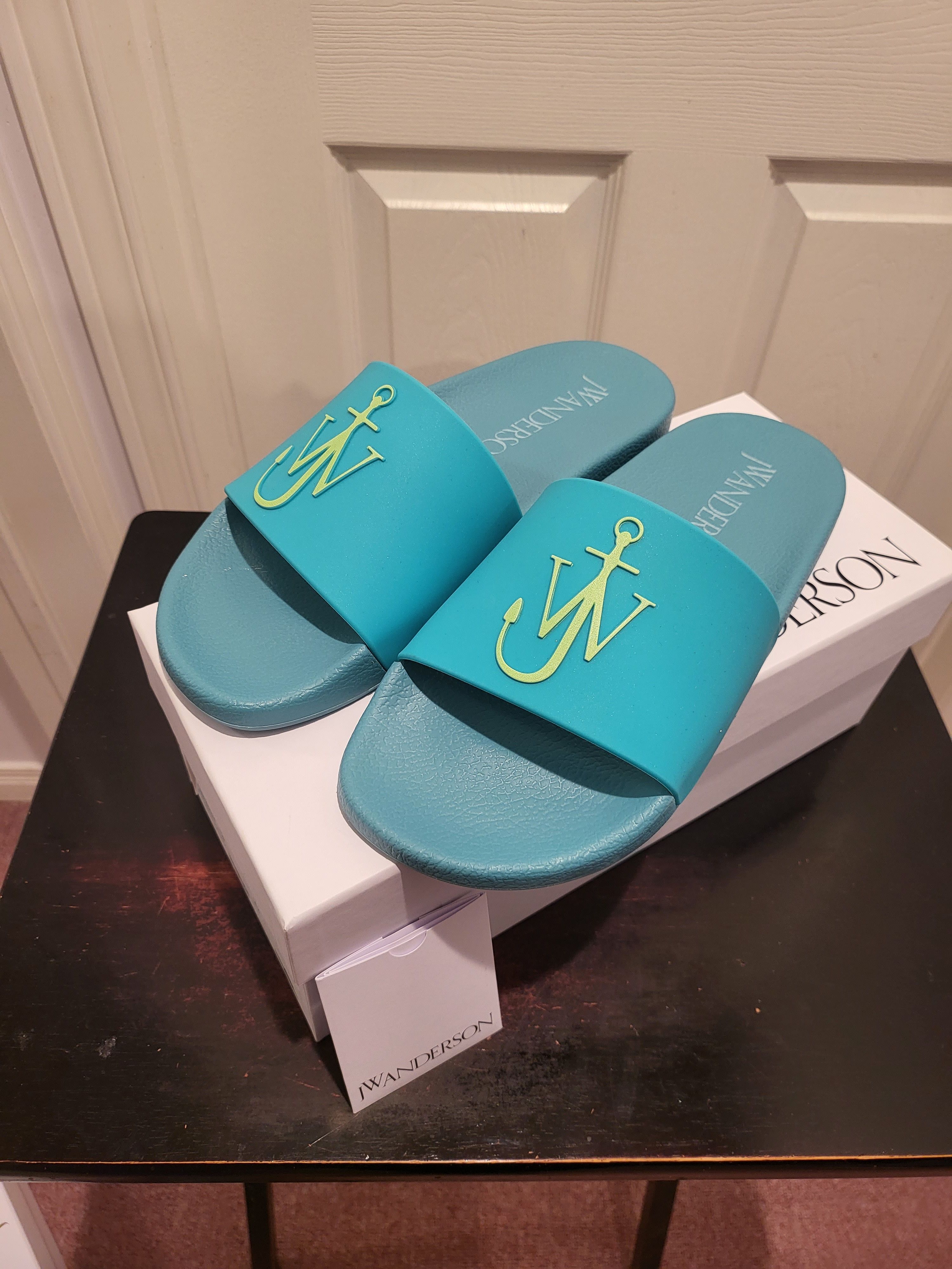 JW Anderson Anchor Logo Pool Slides Size US 9 / EU 42 - 4 Thumbnail