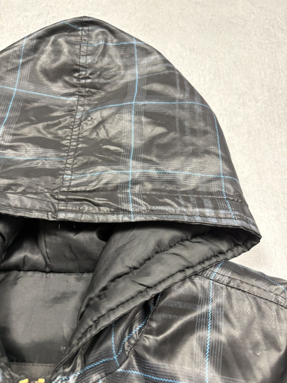 Dolce & Gabbana Dolce & Gabbana Sport 2000s Black Check Puffer Jacket VTG Size US L / EU 52-54 / 3 - 13 Thumbnail