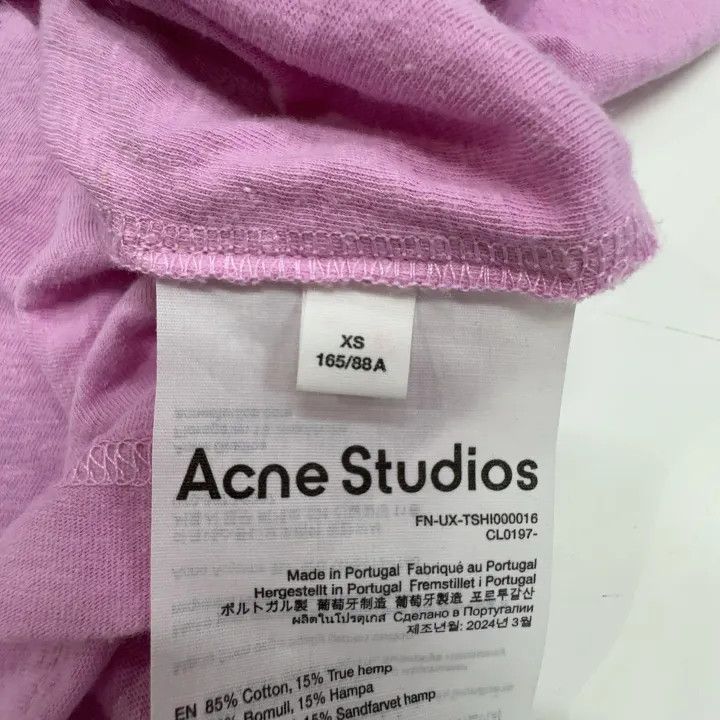 Acne Studios Acne Studios Vintage Letter Print Long Sleeve Tee Size US XS / EU 42 / 0 - 1 Thumbnail