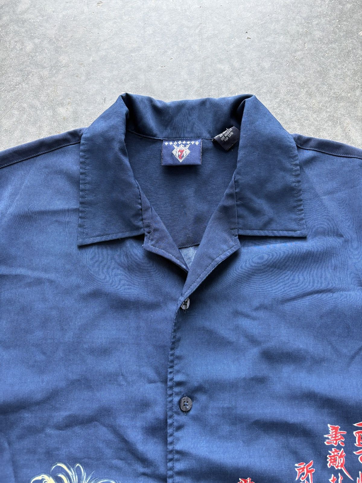 Vintage Vintage 90s Pinup Girl Japanese Style Camp Collar Shirt Size US XL / EU 56 / 4 - 4 Thumbnail