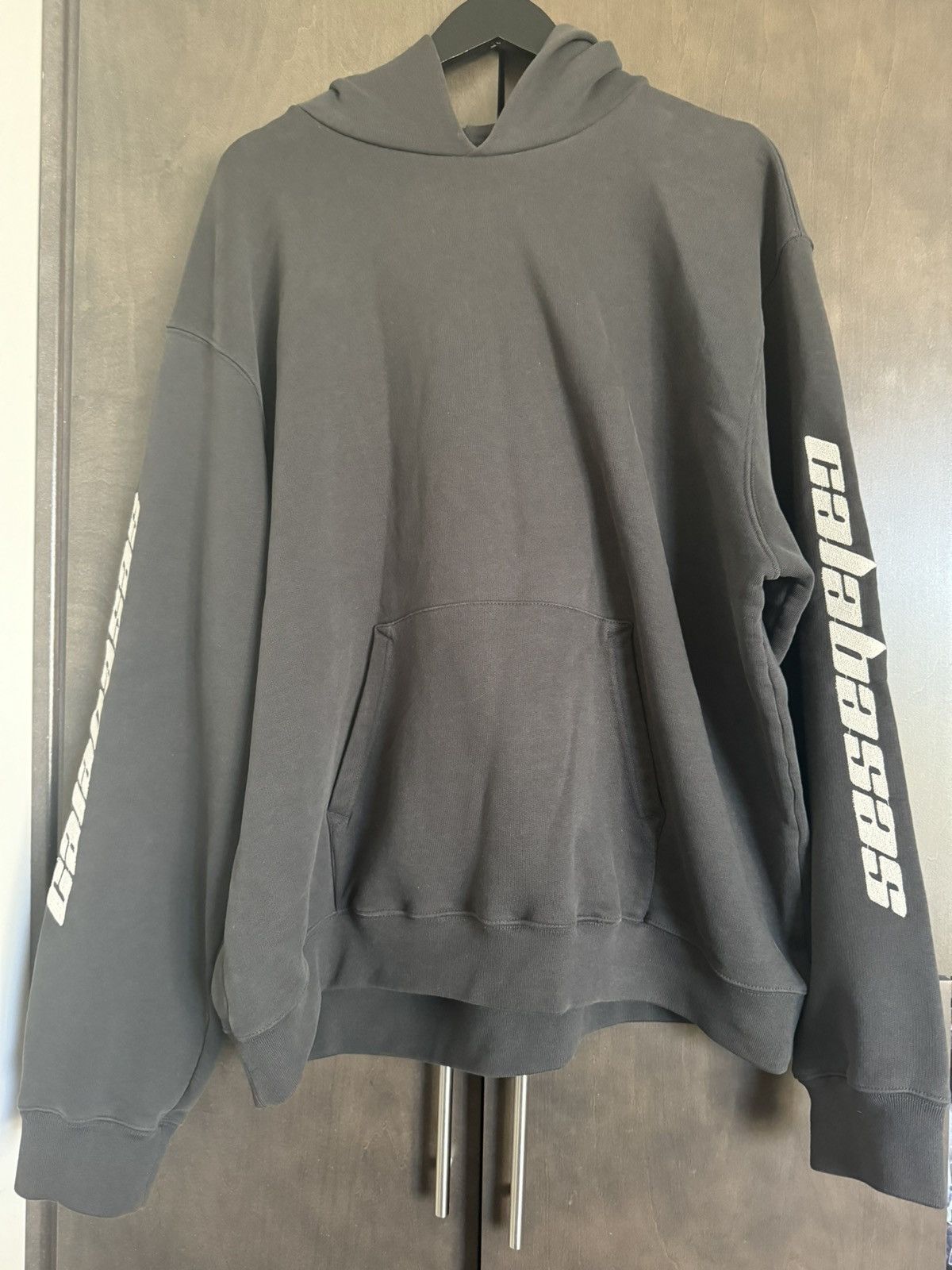 Yeezy Yeezy Calabasas Embroidered Hoodie Size US XL / EU 56 / 4 - 1 Thumbnail