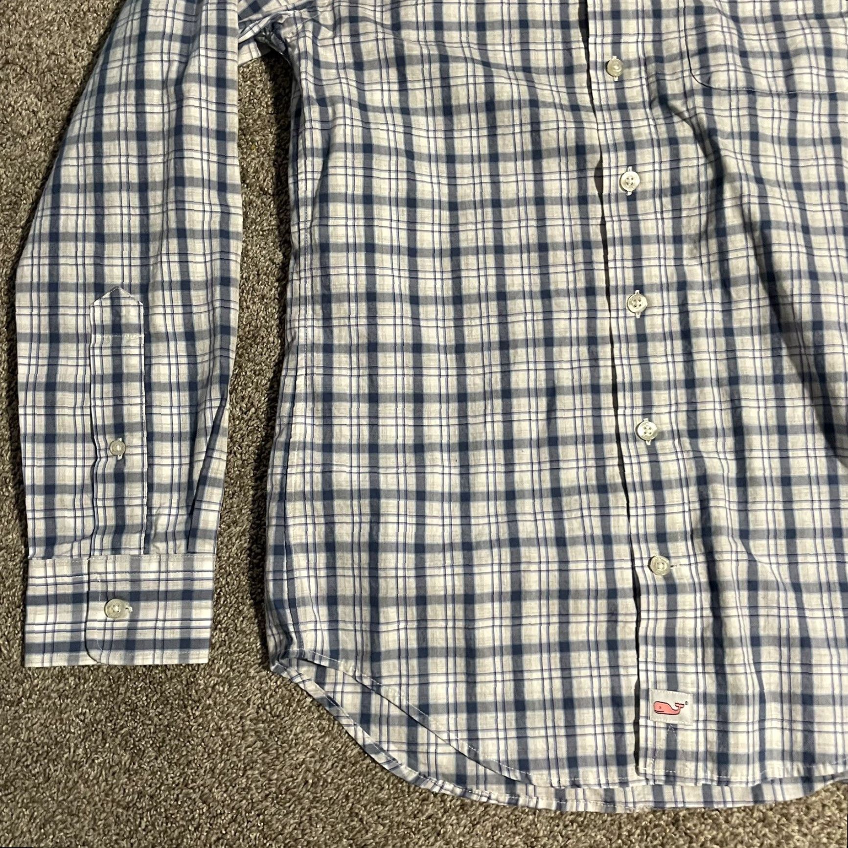 Vineyard Vines Vineyard Vines Murray Plaid Button-Down Shirt Slim Fit Long Sleeve Men XS Multicolor Mens Size US XS / EU 42 / 0 - 3 Thumbnail