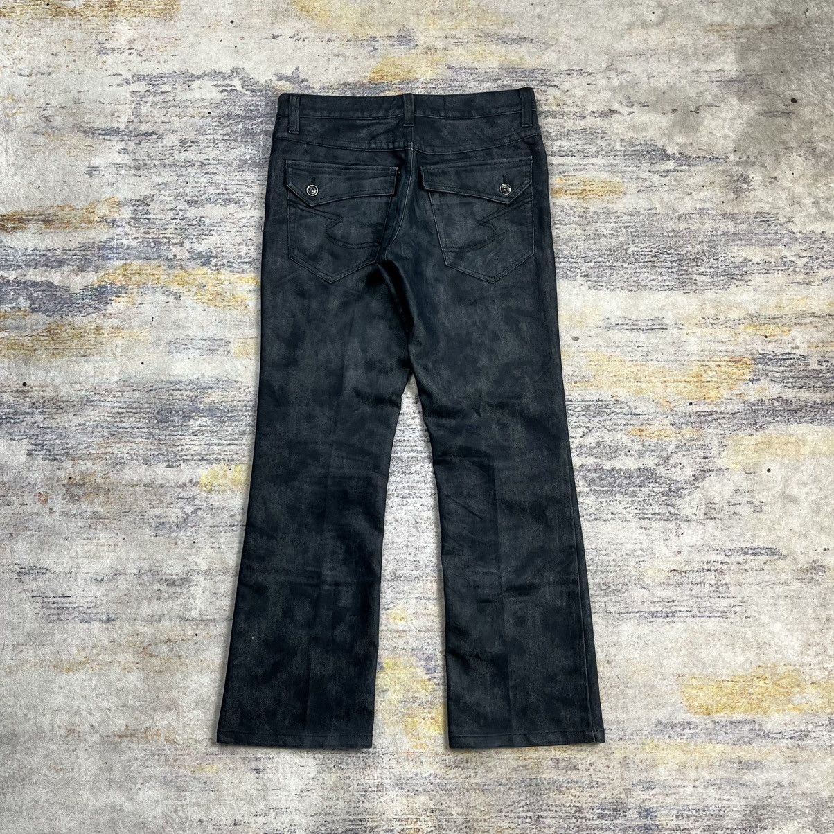 semanticdesign Semantic design acid wash boot cut denim pants vkei style Size US 31 - 2 Thumbnail