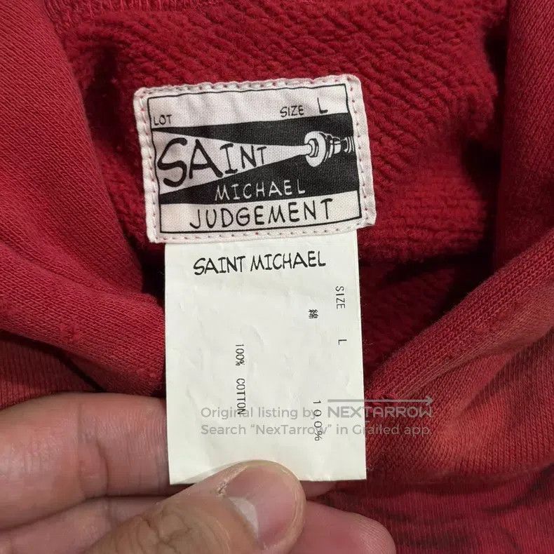 Saint Michael Saint Michael Old washed virgin angel baby hoodie sweatshi Size US L / EU 52-54 / 3 - 4 Thumbnail