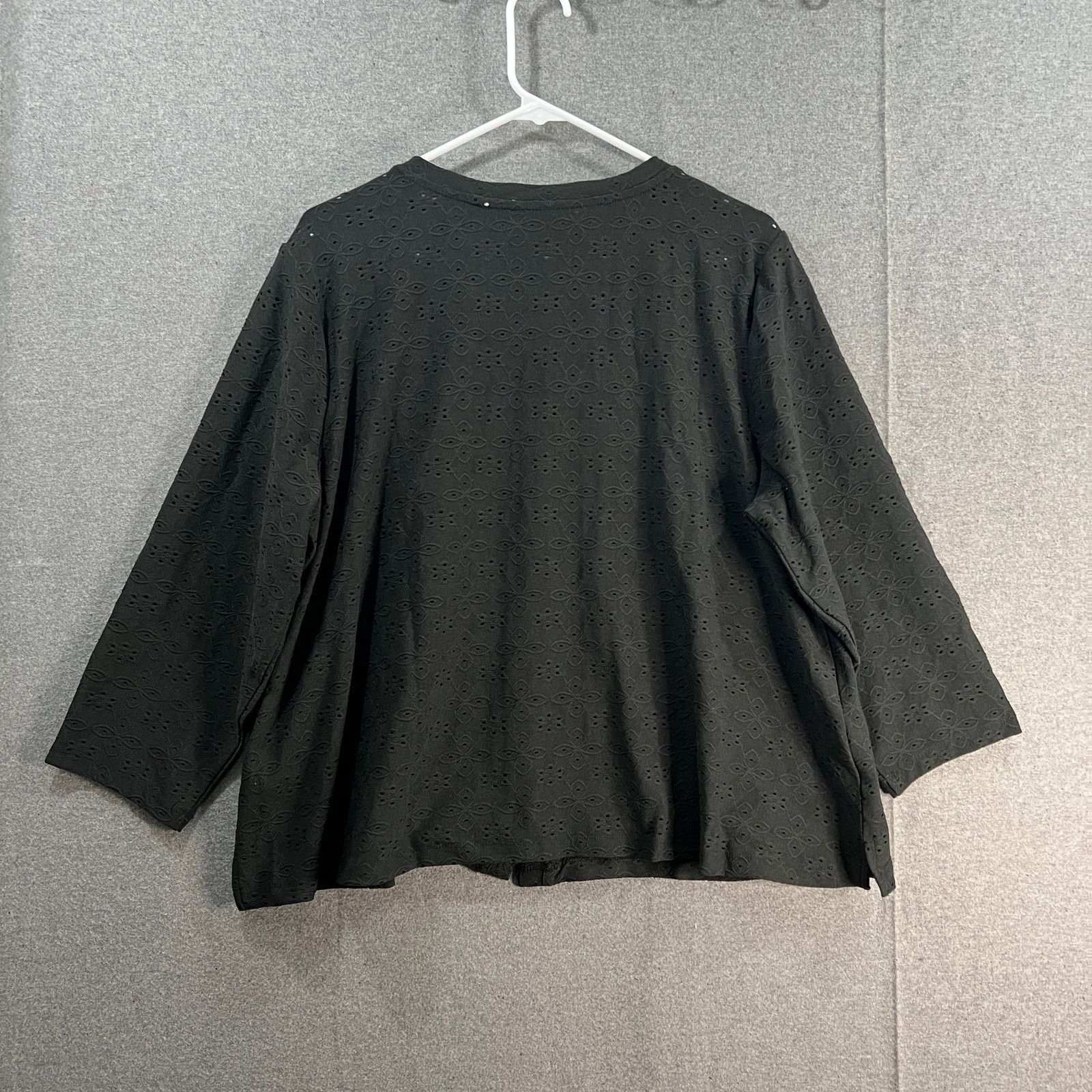 Other LOGO by Lori Goldstein Stretch Evelet Button Size XL / US 12-14 / IT 48-50 - 2 Thumbnail
