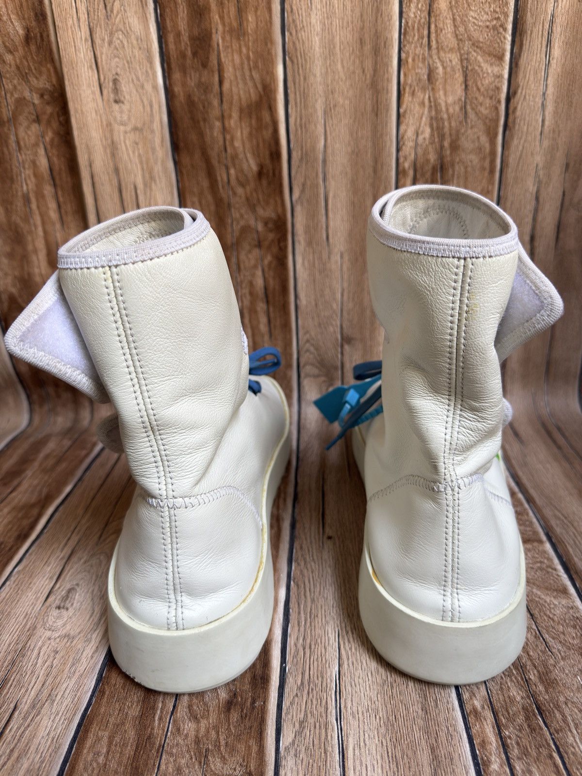 Off-White Polyurethane moto wrap sneakers Size US 11 / EU 44 - 15 Thumbnail