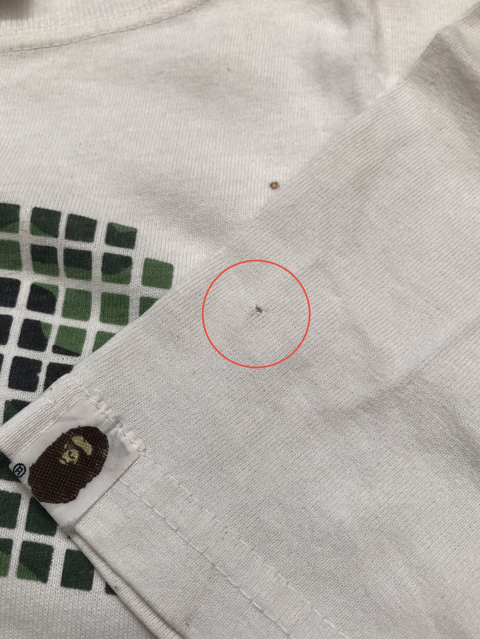 Bape × Vintage Rare Vintage Worn 90s Bape Digital Camouflage Design Size US M / EU 48-50 / 2 - 14 Thumbnail