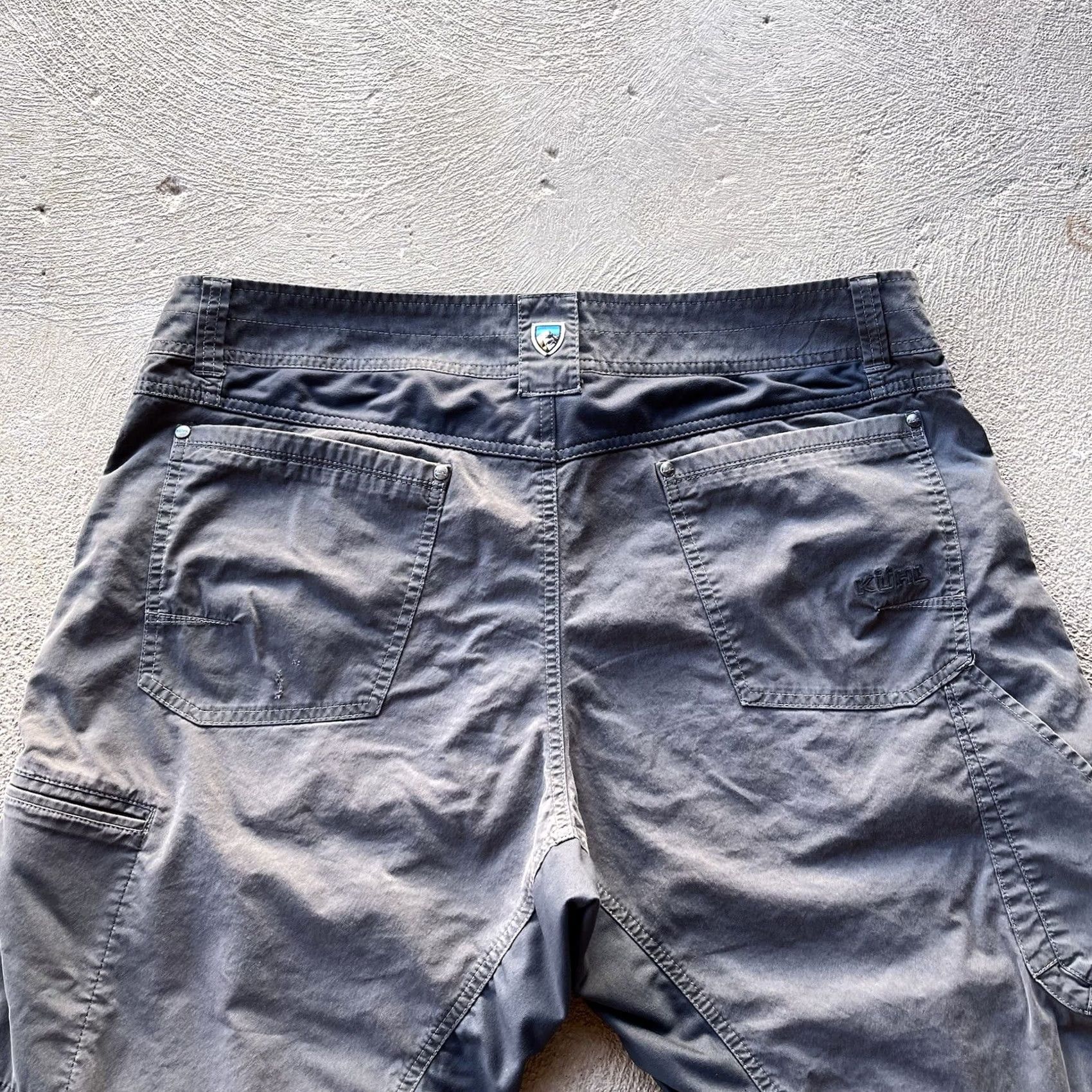 Vintage Kuhl Pants Mens 38x30 Gray Radikl Straight Fit Stretch Climbing Outdoor Hike Pants Carpenter Regular 30in Inseam Gray Mens Size US 38 / EU 54 - 5 Thumbnail