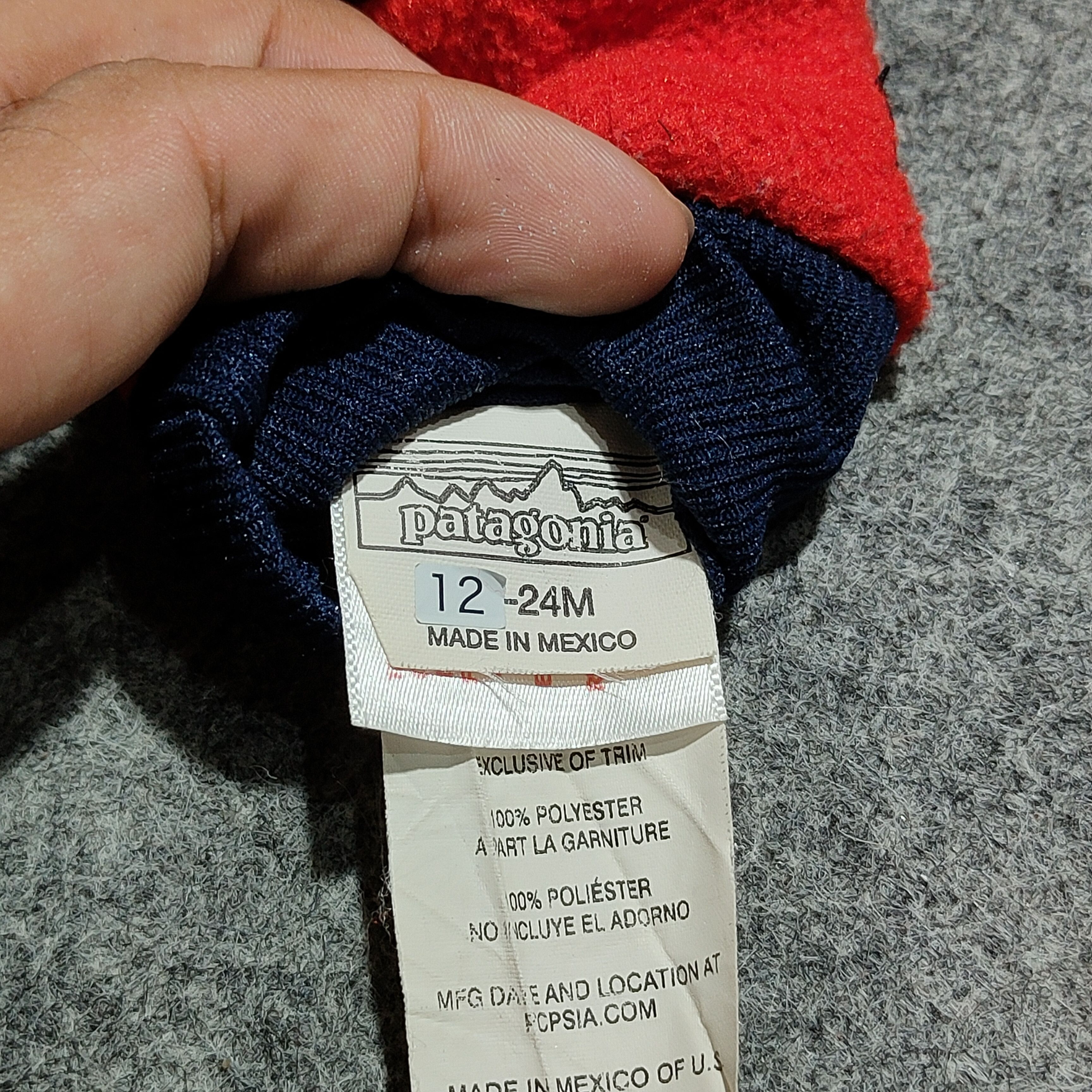 Patagonia 🔥Patagonia baby pita pocket mittens gloves for 12-24 month Size ONE SIZE - 4 Thumbnail
