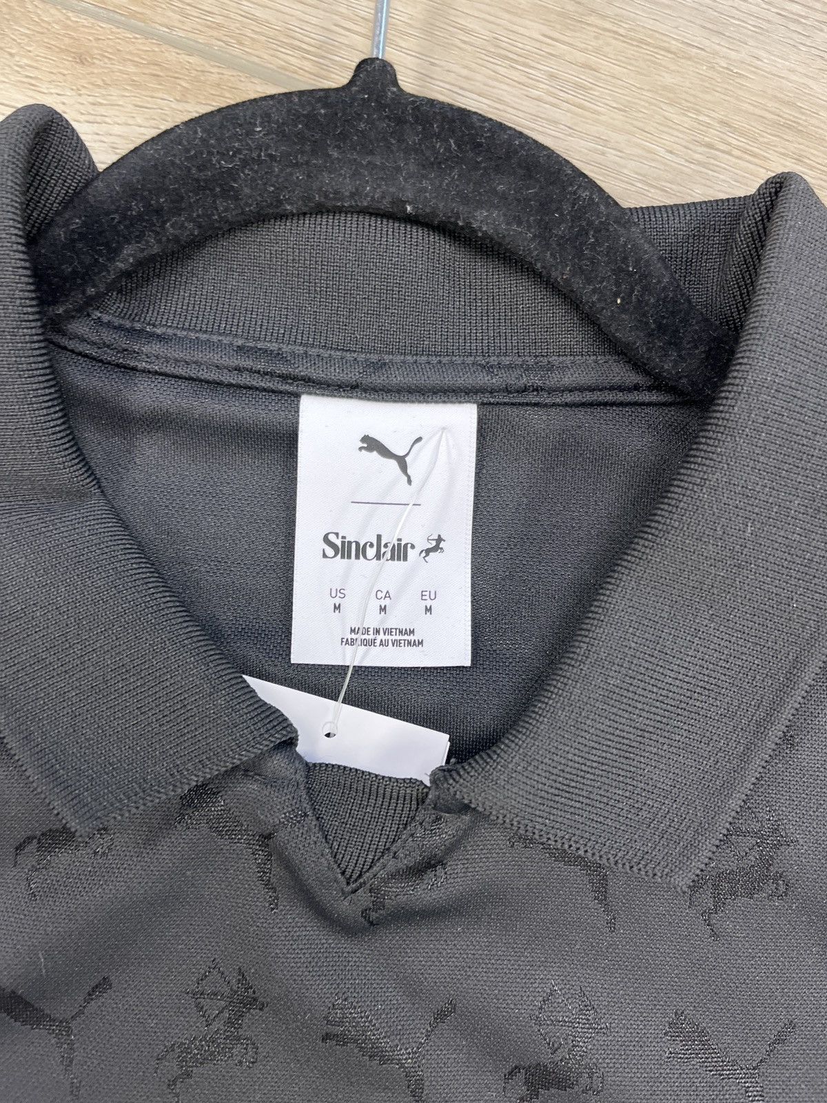 Sinclair Global Sinclair x Puma black polo Size US M / EU 48-50 / 2 - 3 Thumbnail