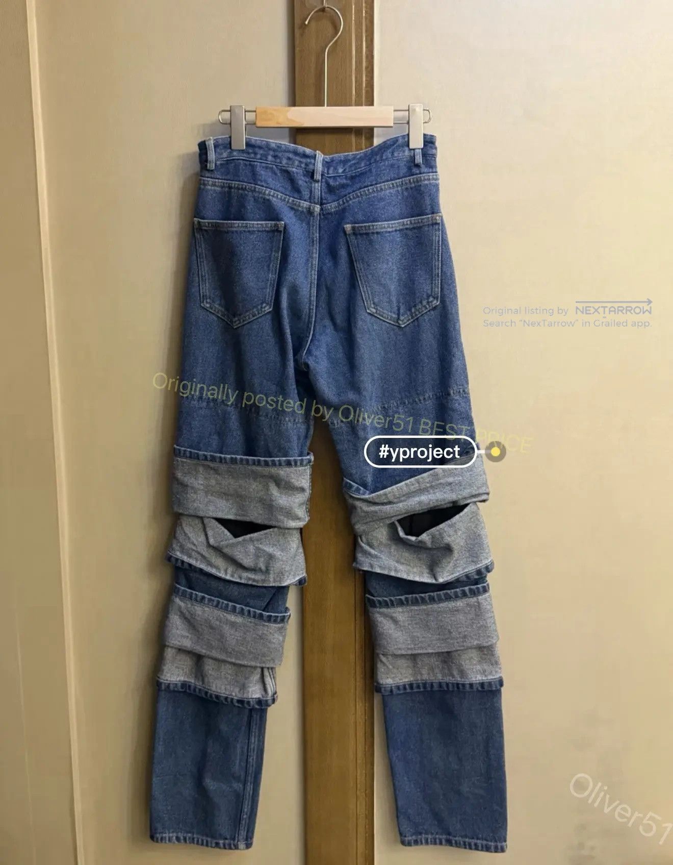 Y/Project Y/Project multi-layer cuff jeans YYYY1/2609 Size US 30 / EU 46 - 2 Thumbnail