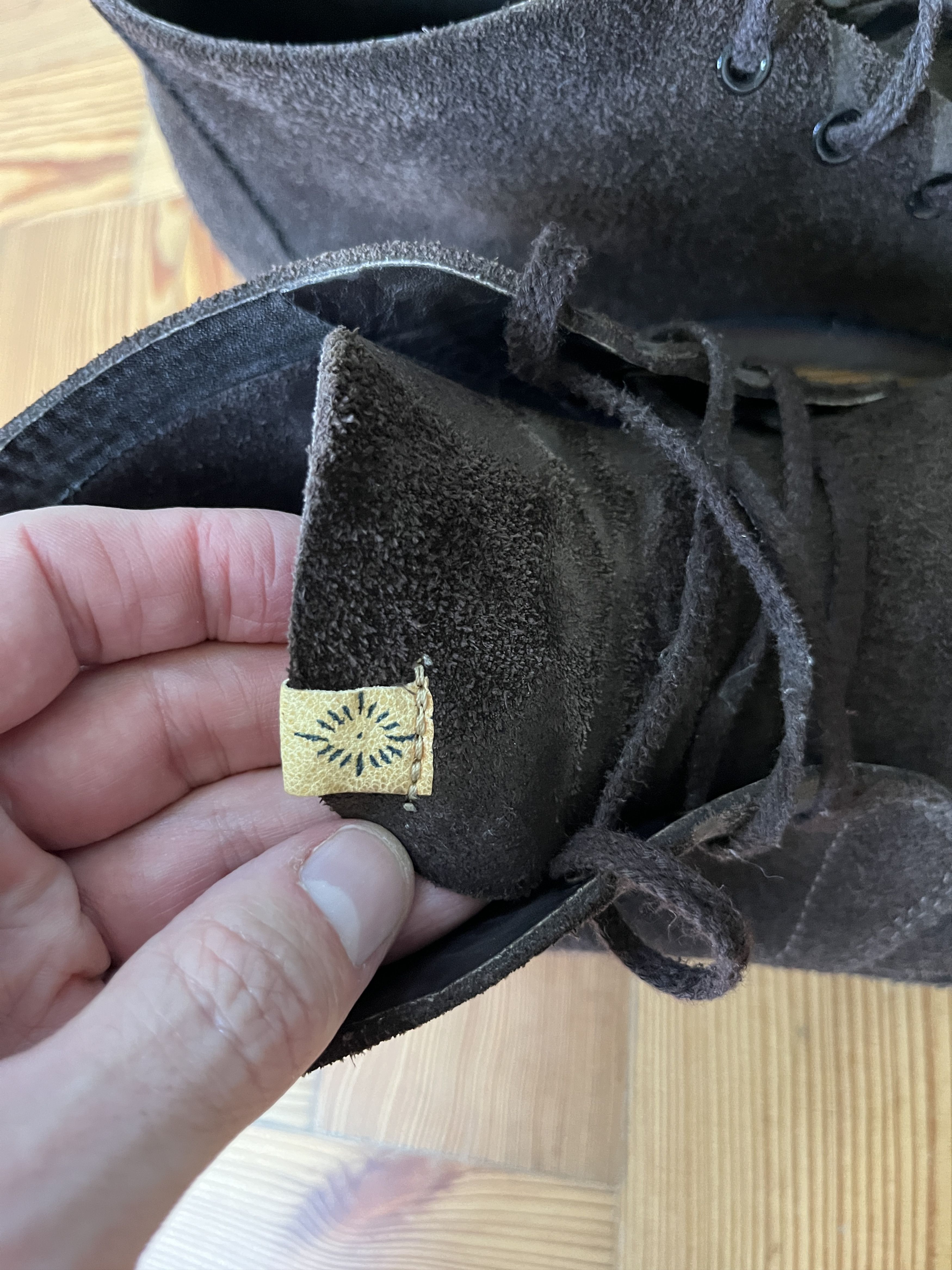 Visvim Visvim Newell Folk, brown suede, size 8.5UK Size US 9.5 / EU 42-43 - 4 Thumbnail